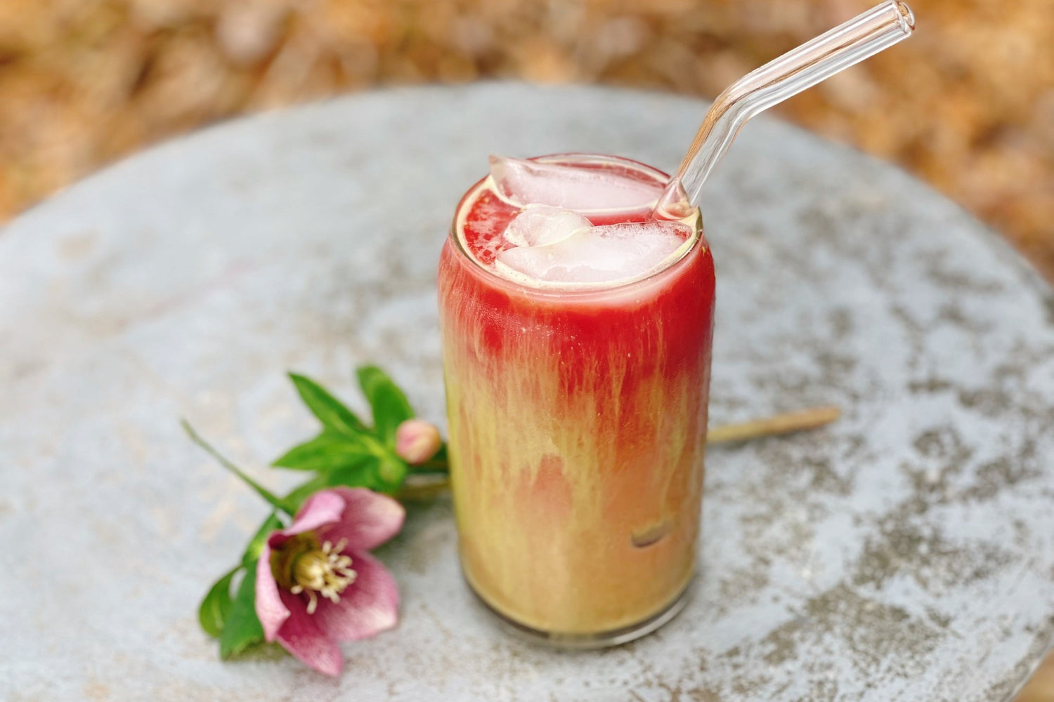 Valentine's Day Breakfast Latte: Calming, Pink Matcha Rose Latte Recipe - Loose Leaf Tea Market