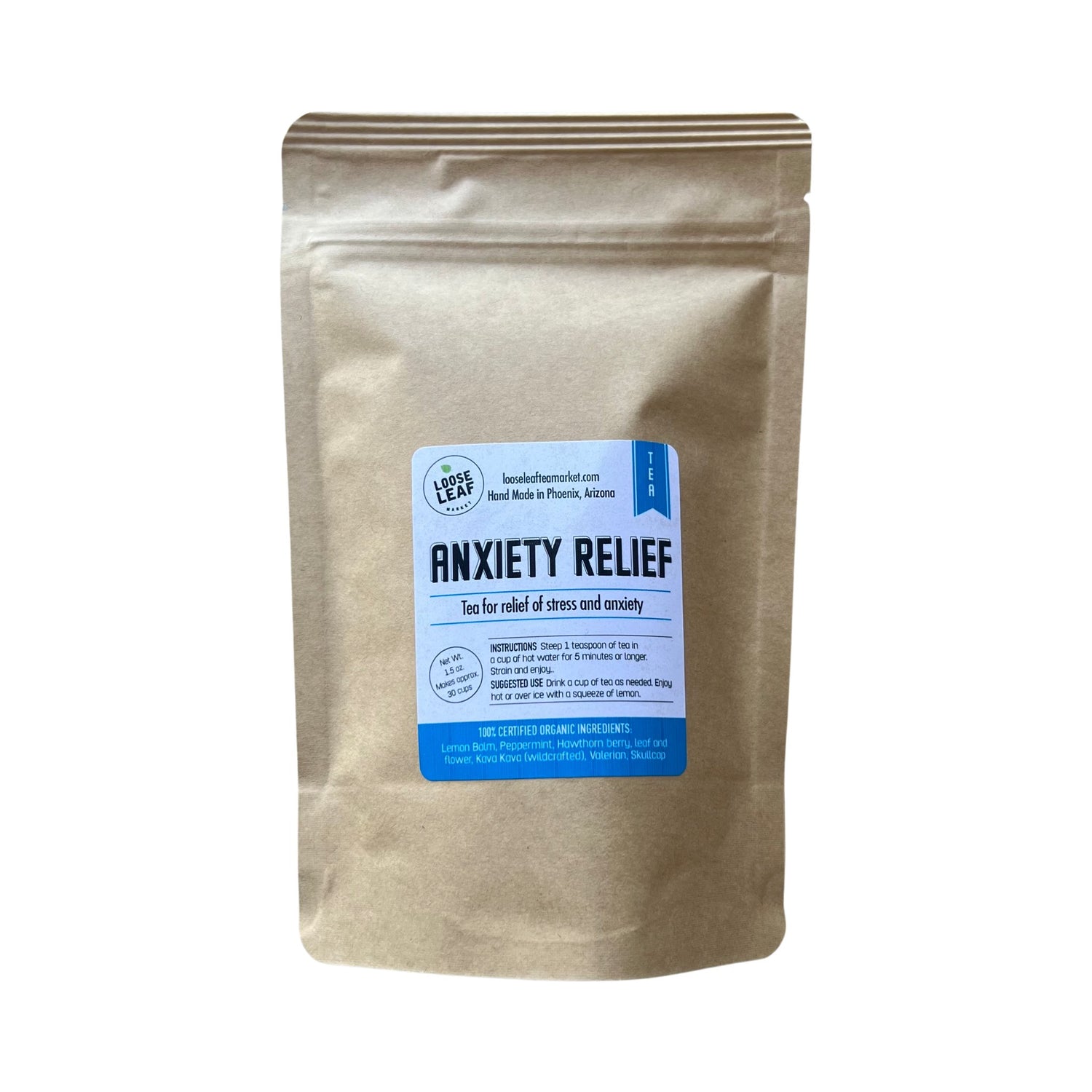 Anxiety Relief Tea - Loose Leaf Tea Market