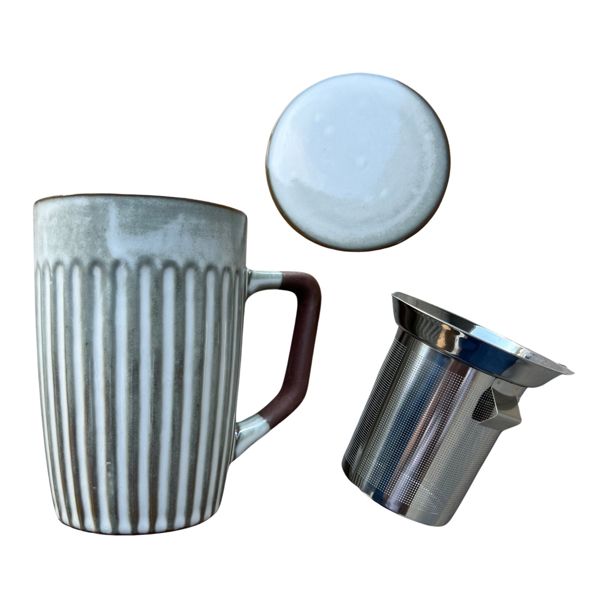 Casaware Ceramic Tea Infuser Mug - Loose Leaf Tea Market