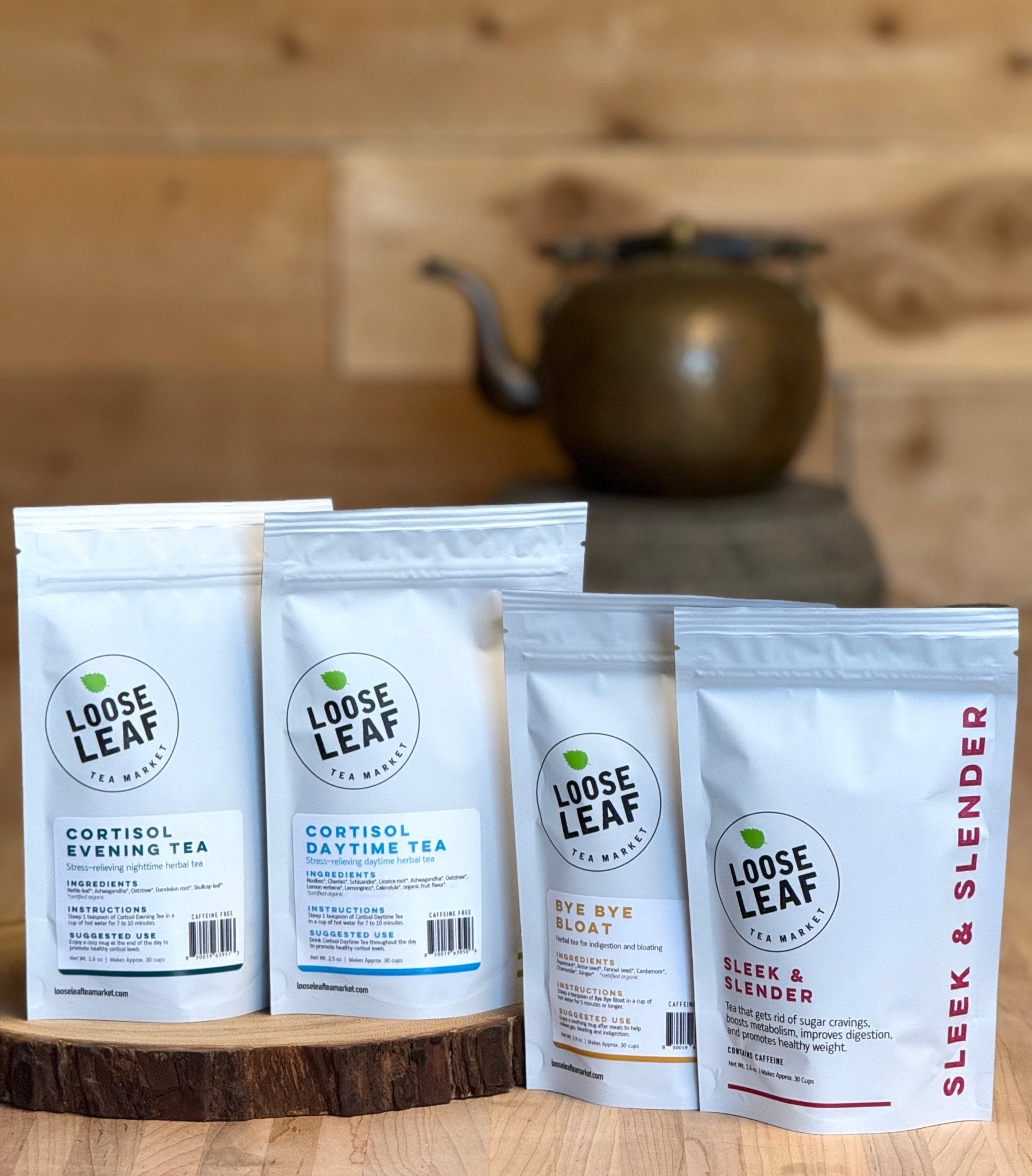 Cortisol Belly Tea Bundle - Loose Leaf Tea Market