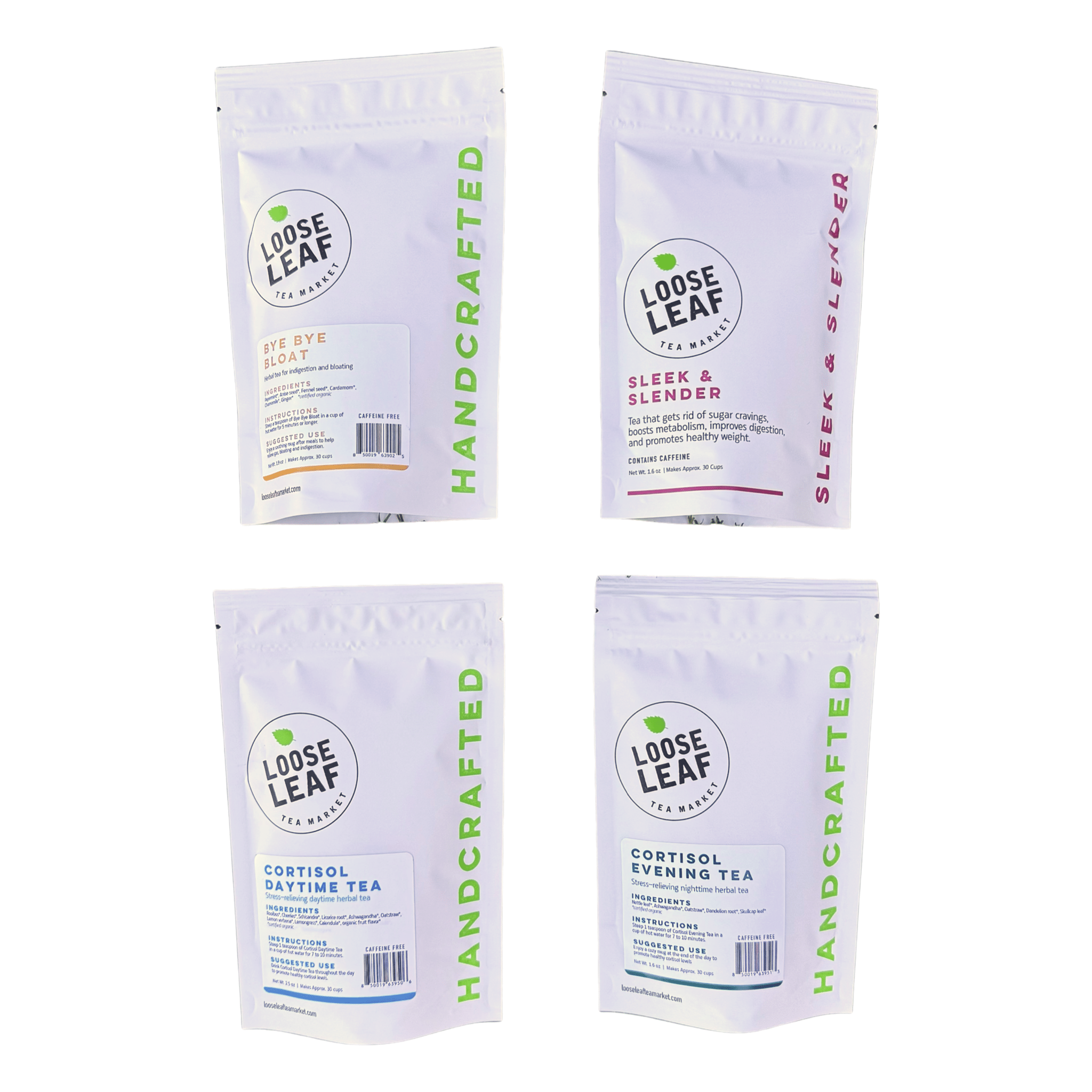 Cortisol Belly Tea Bundle - Loose Leaf Tea Market