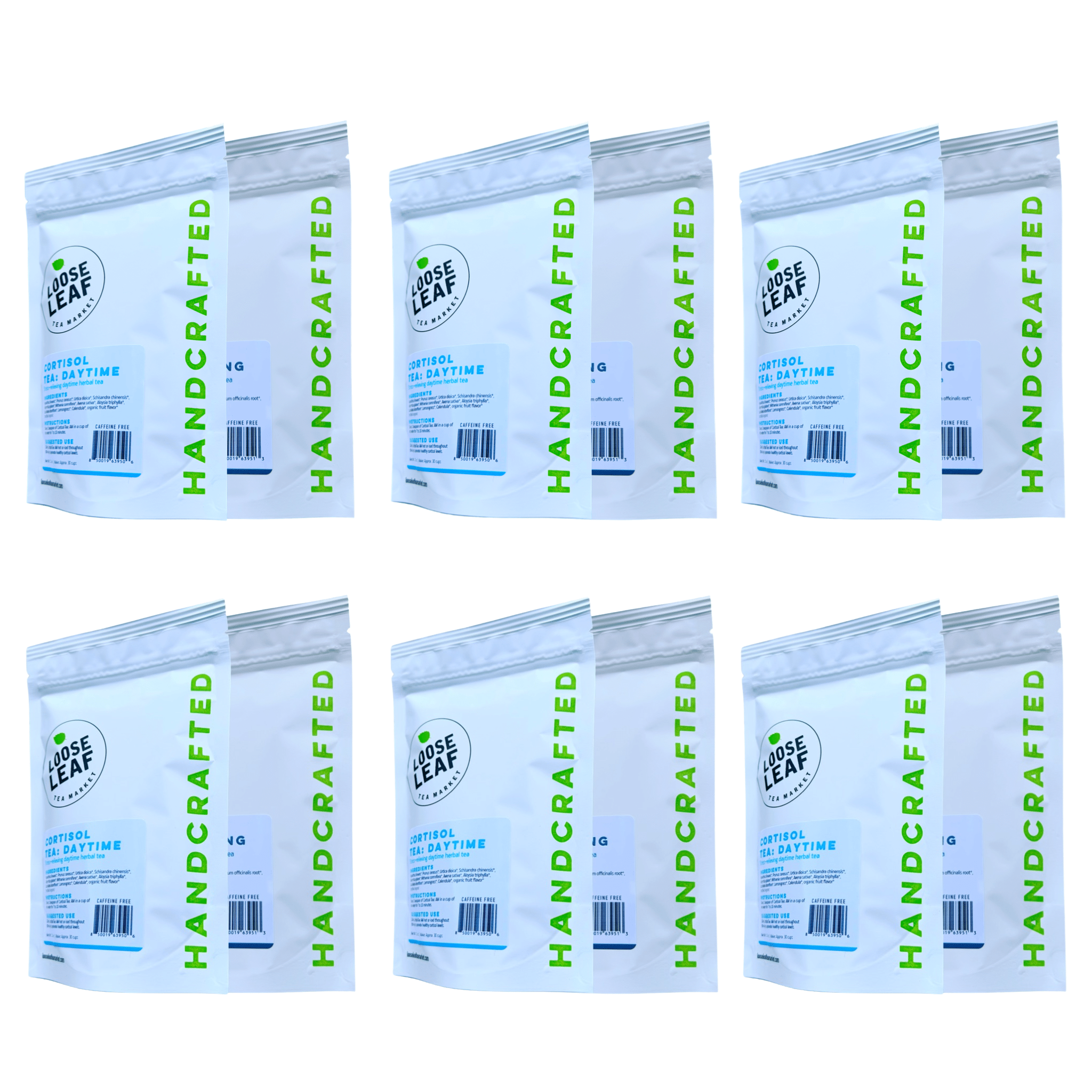Cortisol Tea Bundle Caffeine - Free - Loose Leaf Tea Market