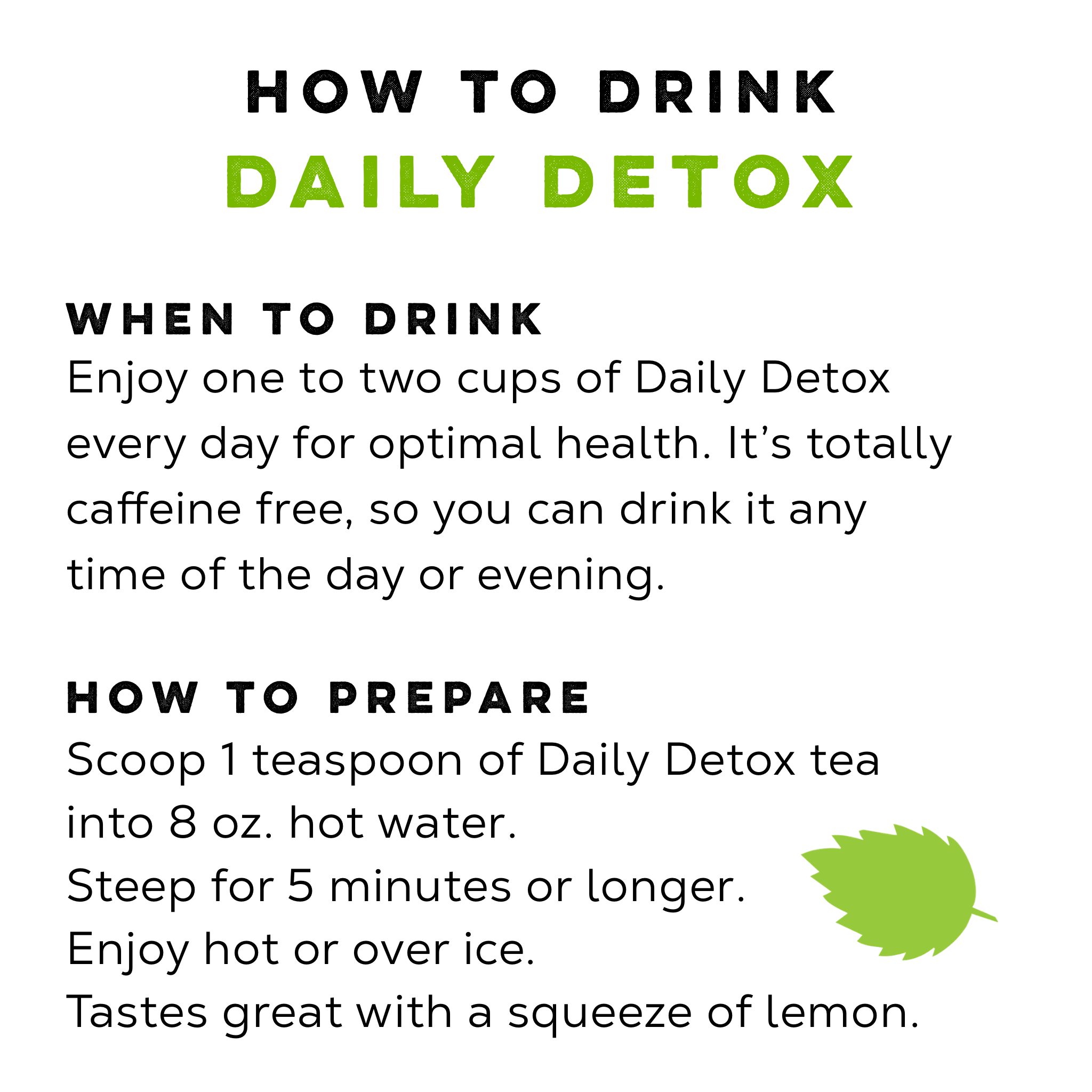 Detox Tea