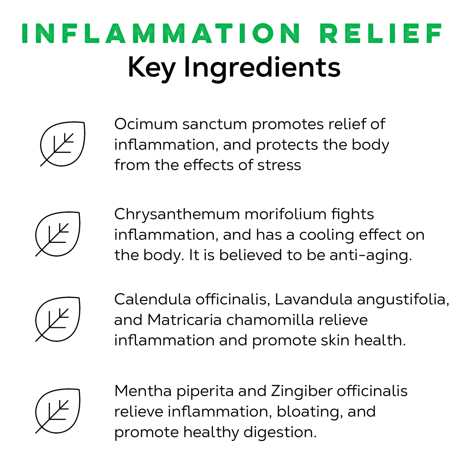 Inflammation Relief Herbal Tea - Loose Leaf Tea Market