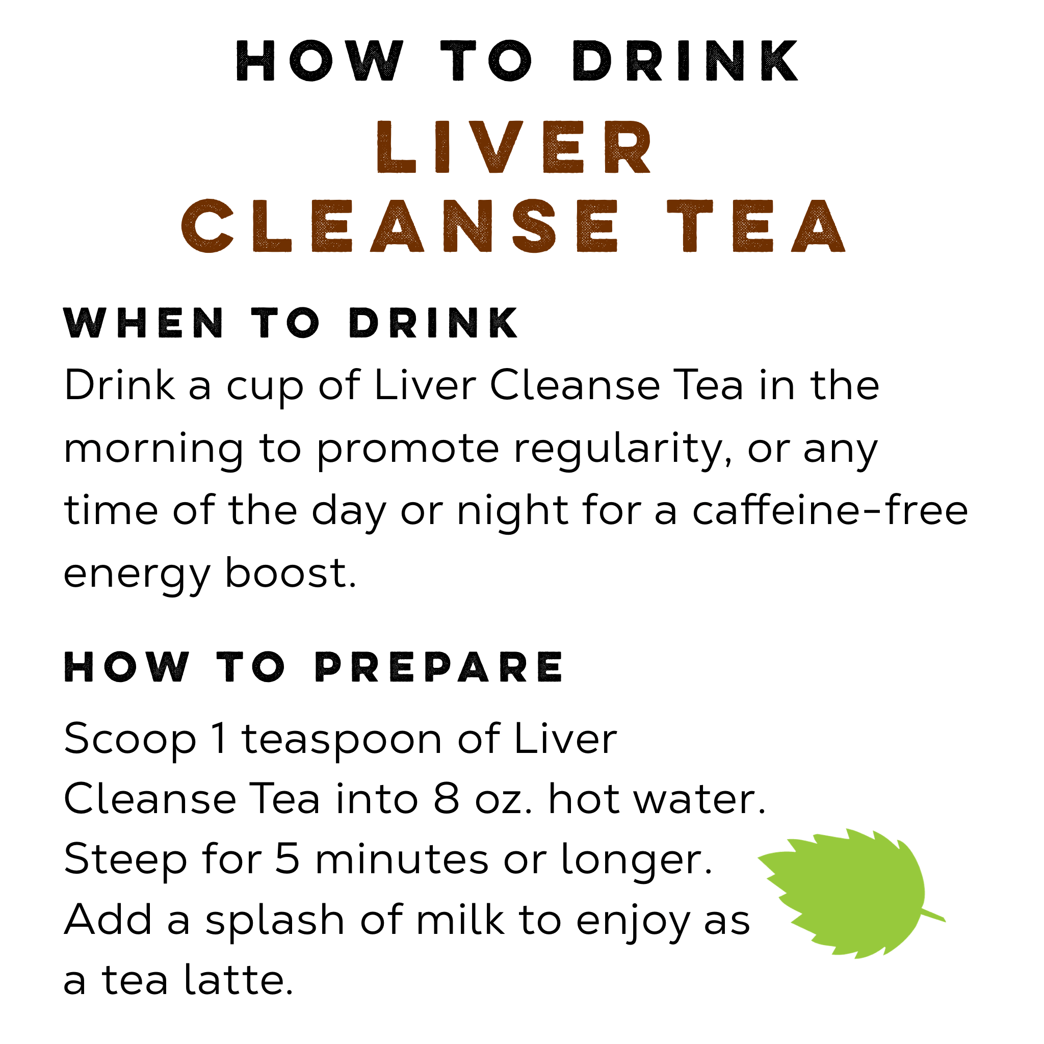Liver Cleanse Tea - Loose Leaf Tea Market