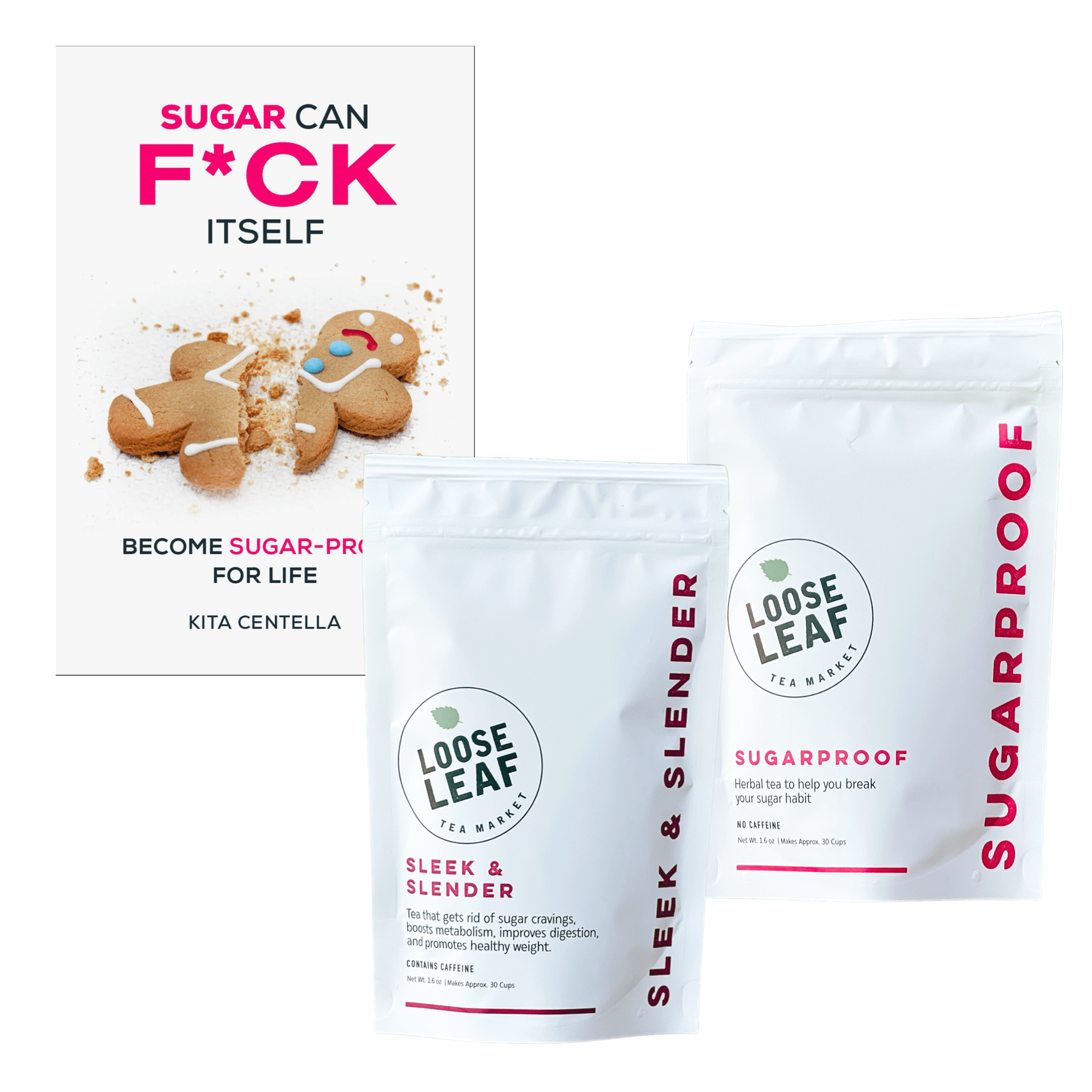 Sugar Can F*ck Itself Book - Become Sugar - Proof For Life: PRE - ORDER - Loose Leaf Tea Market