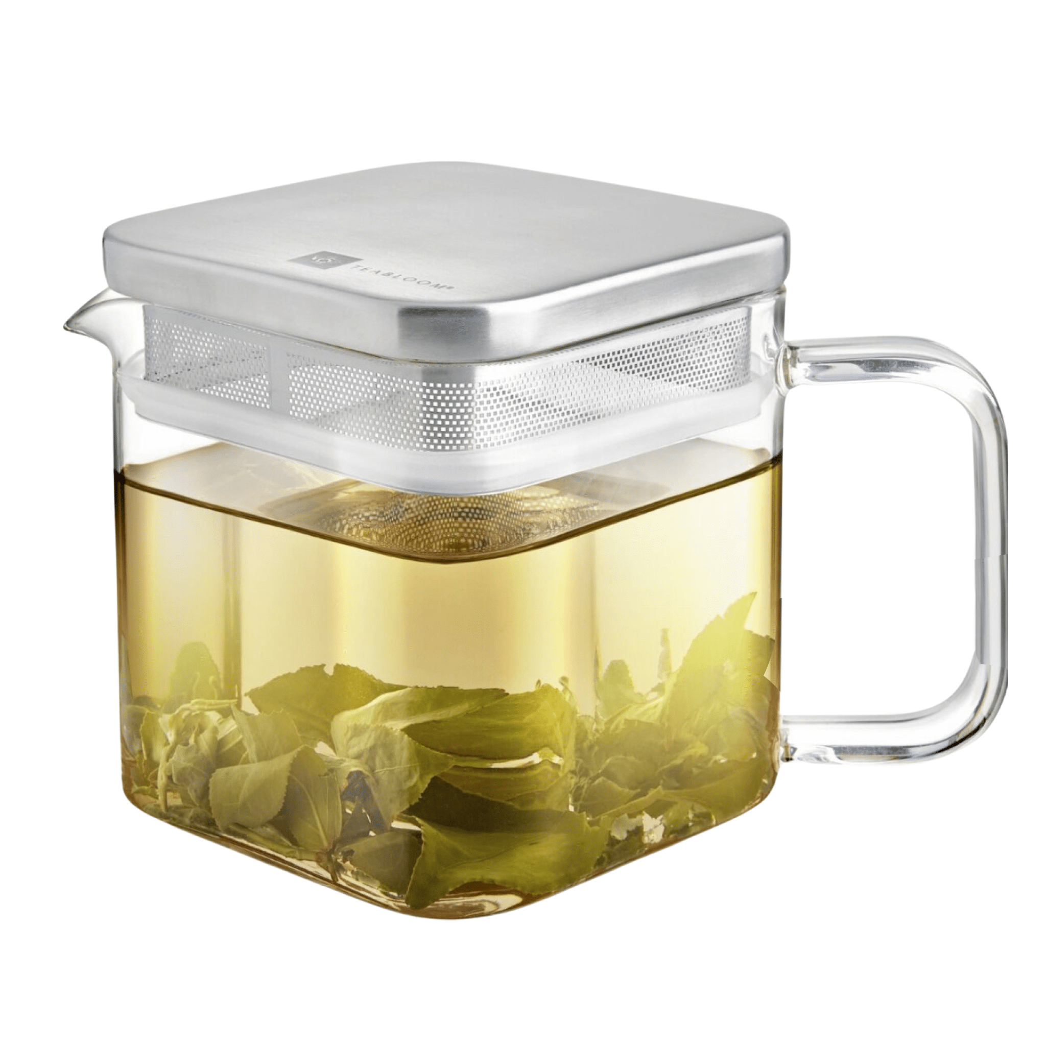 Teabloom Cube Glass Teapot Infuser - Loose Leaf Tea Market