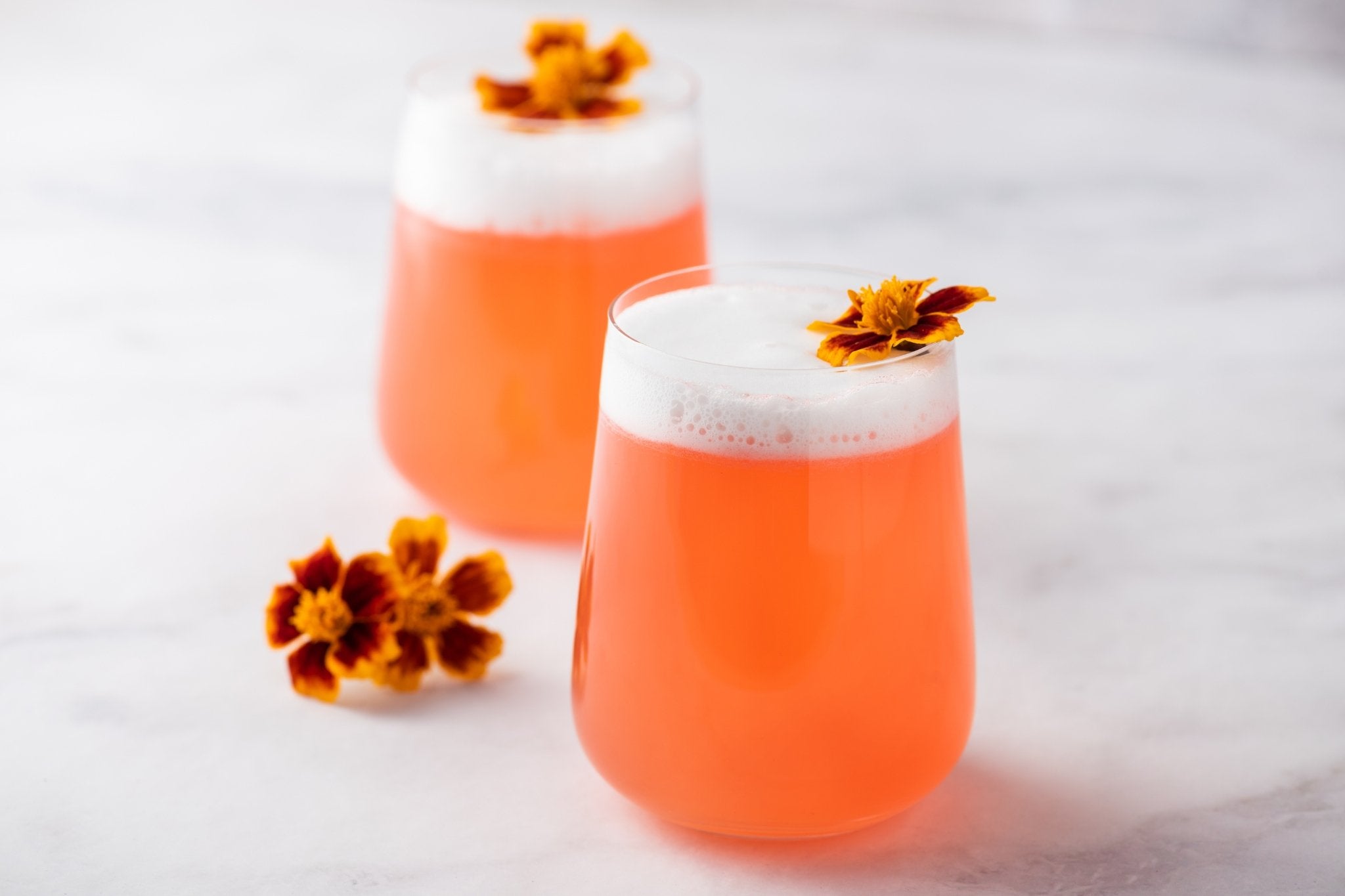 Beat The Heat With This Frozen Grapefruit & Raspberry Mocktail Recipe - Loose Leaf Tea Market