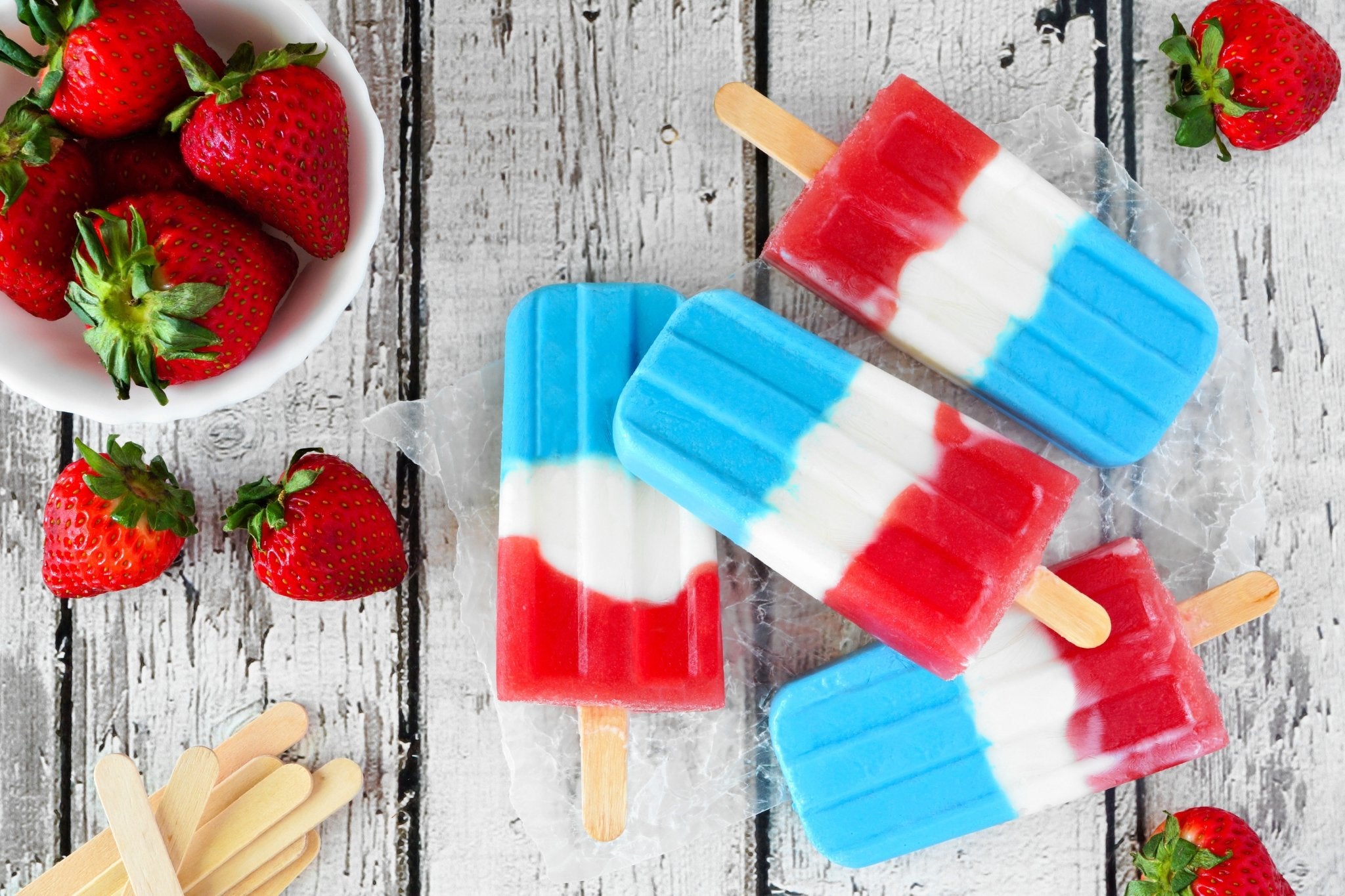Celebrate the 4th Of July with These Healthy Red, White, and Blue Layered Tea Popsicles - Loose Leaf Tea Market