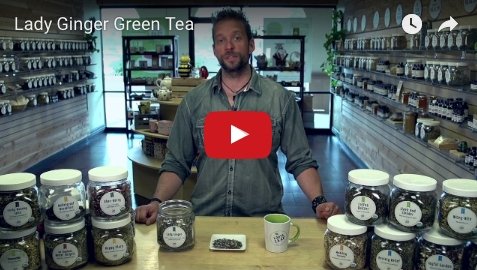 Lady Ginger Green Tea - Loose Leaf Tea Market