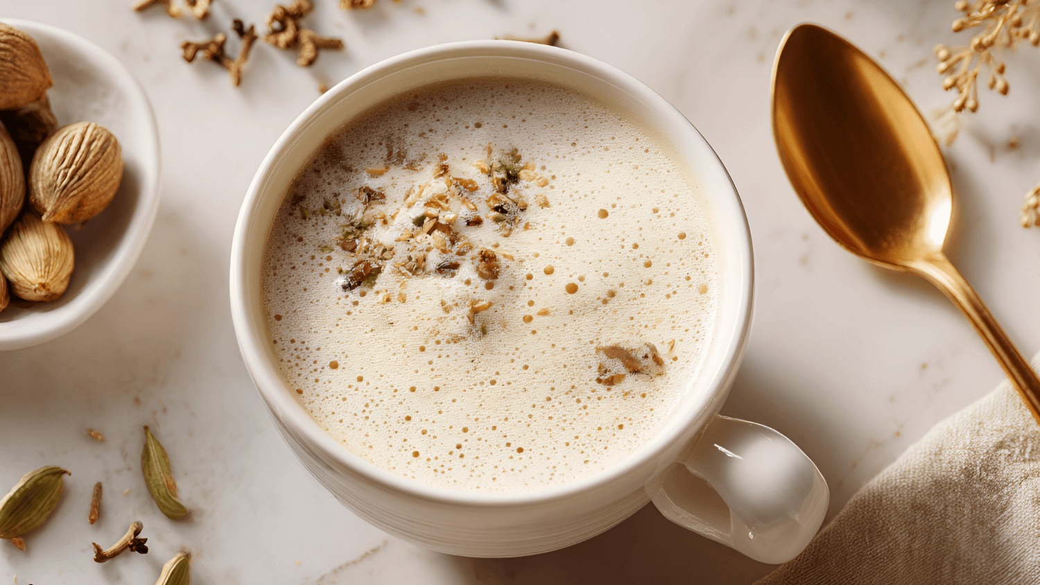 Nutmeg Sleep Latte: Easy Recipe for Relaxation, Insomnia, & High Cortisol - Loose Leaf Tea Market