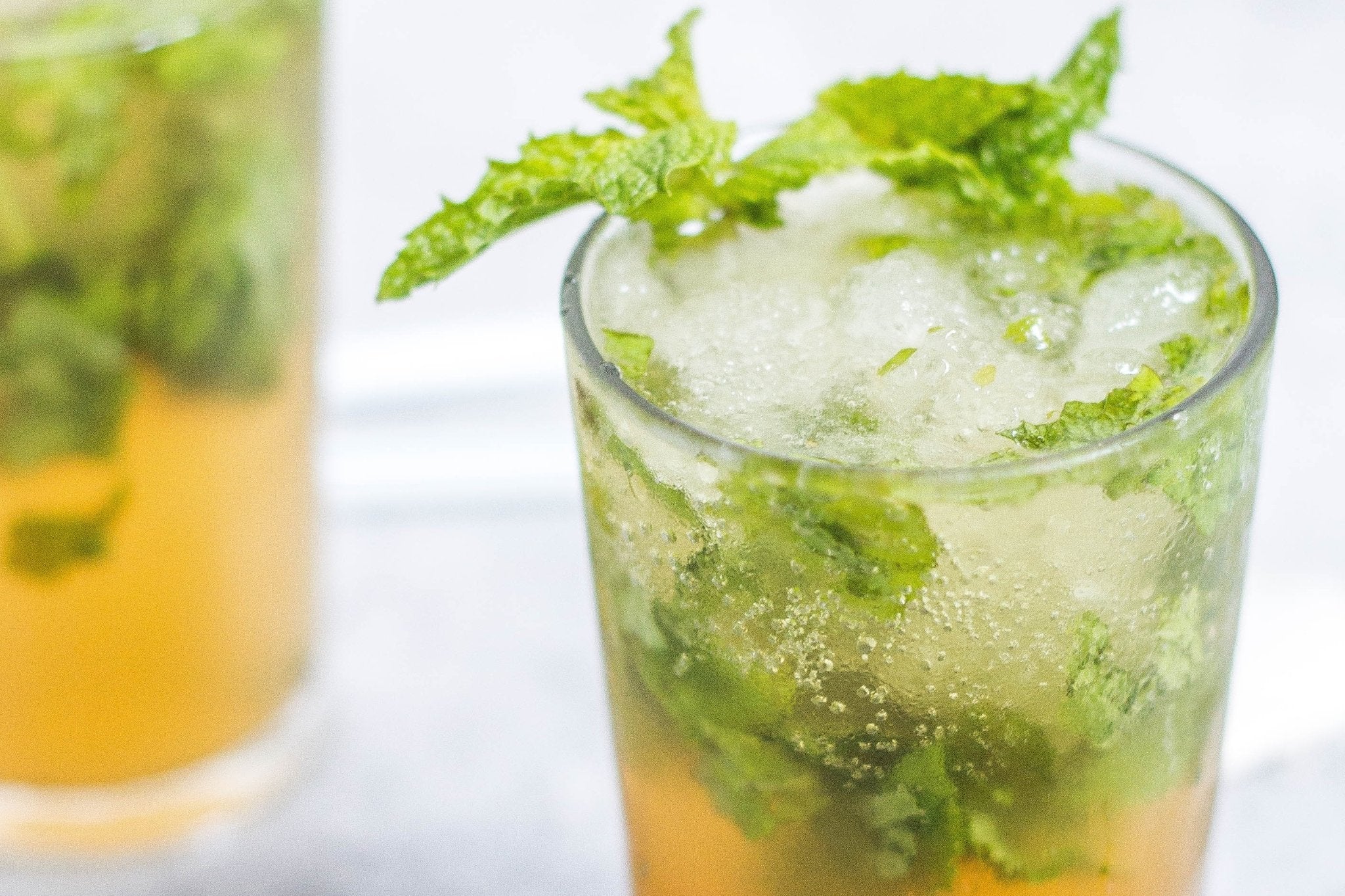 Heal Your Inflammation Naturally With This Citrusy Spicy Ginger Mint Spritzer - Loose Leaf Tea Market