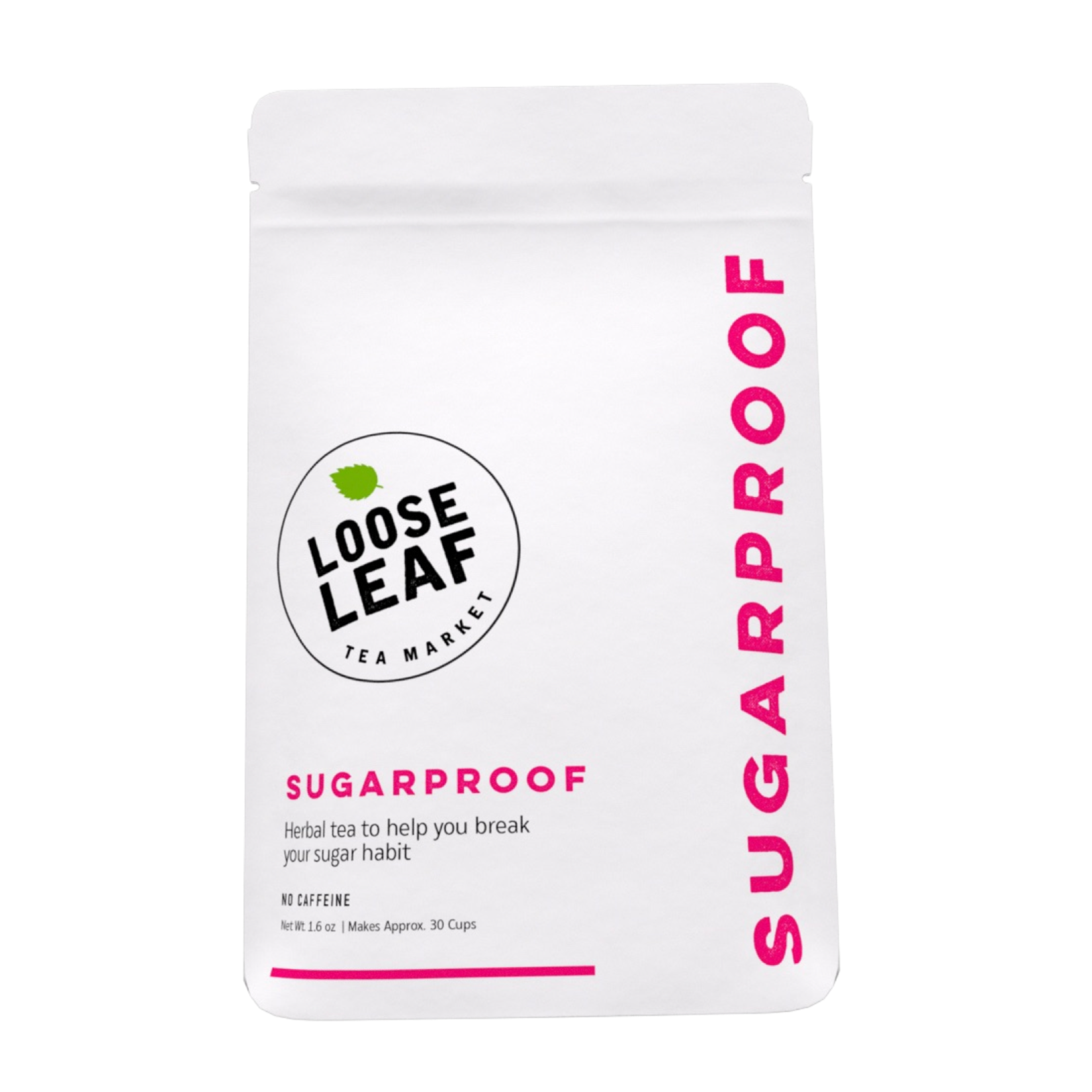 Sugarproof tea to stop sugar cravings.
