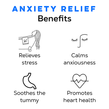 Anxiety relief organic loose leaf herbal tea to promote stress relief ...