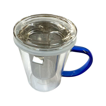 Casaware Glass Tea Infuser Mug - Loose Leaf Tea Market