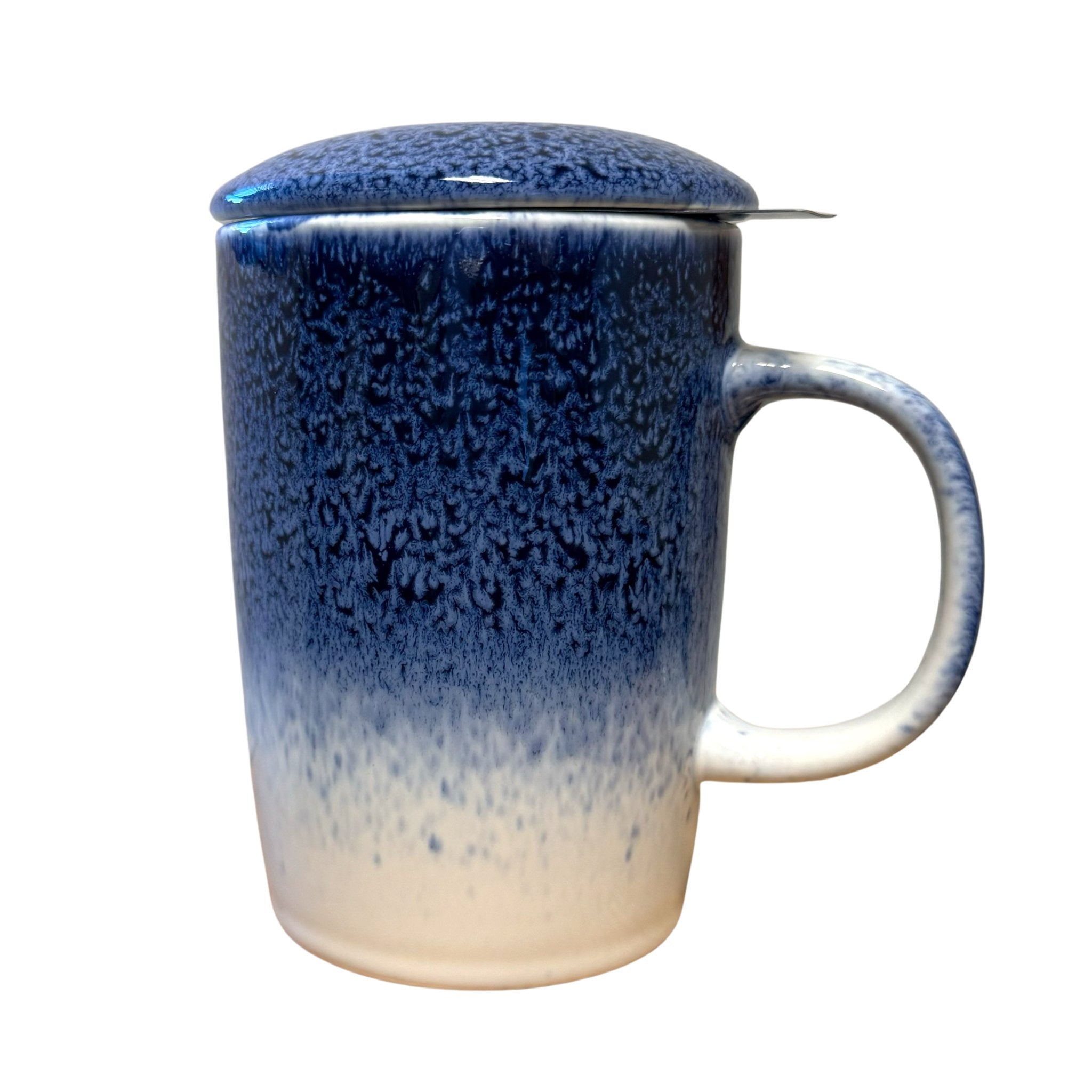 Casaware Reactive Glaze Tea Infuser Mug - Loose Leaf Tea Market