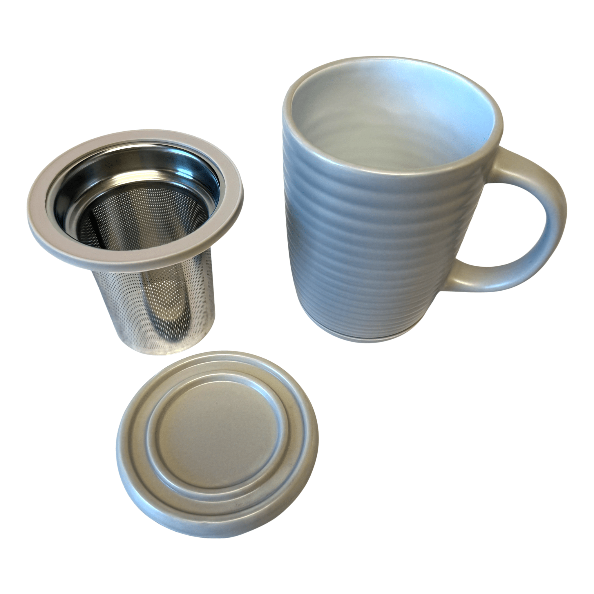 Casaware Ripple Tea Infuser Mug - Loose Leaf Tea Market