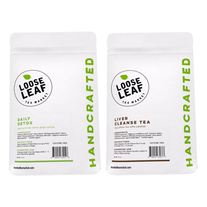 Cleanse &amp; Detox Tea Bundle - Loose Leaf Tea Market