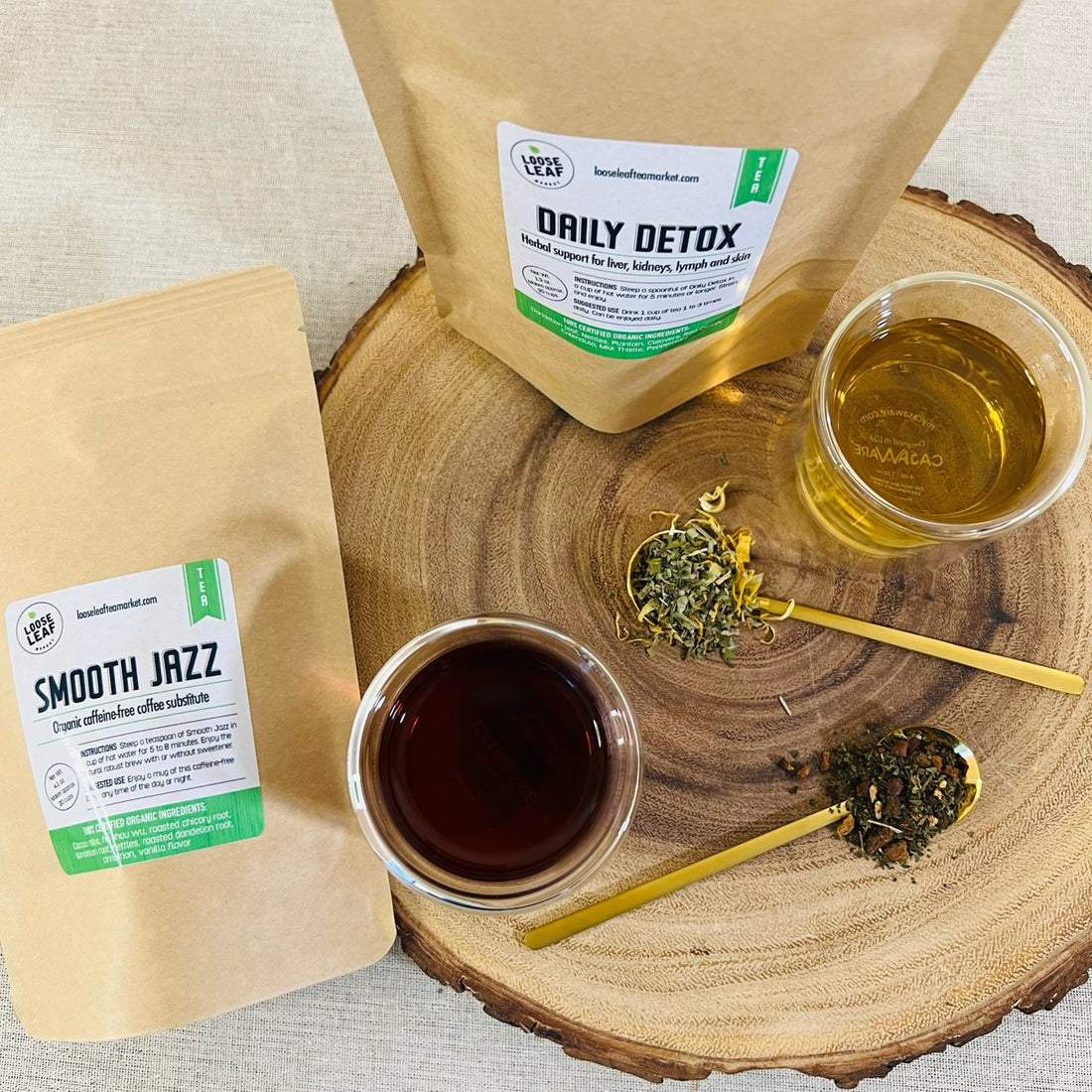 Cleanse &amp; Detox Tea Bundle - Loose Leaf Tea Market