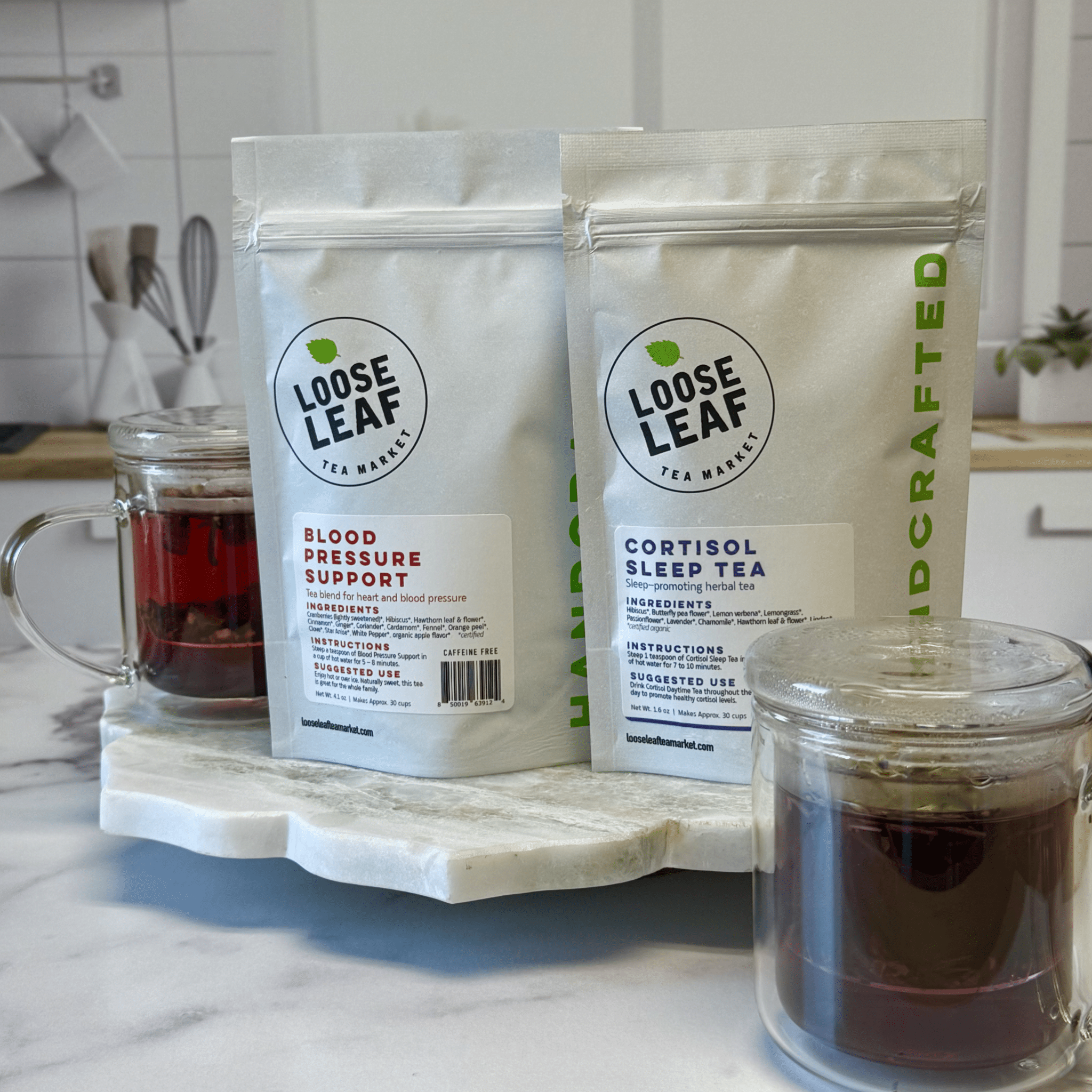 Cortisol Heart Tea Bundle - Loose Leaf Tea Market