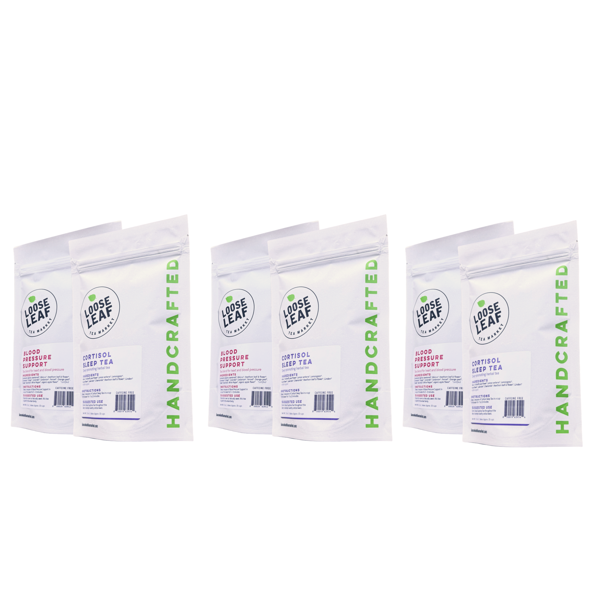 Cortisol Heart Tea Bundle - Loose Leaf Tea Market