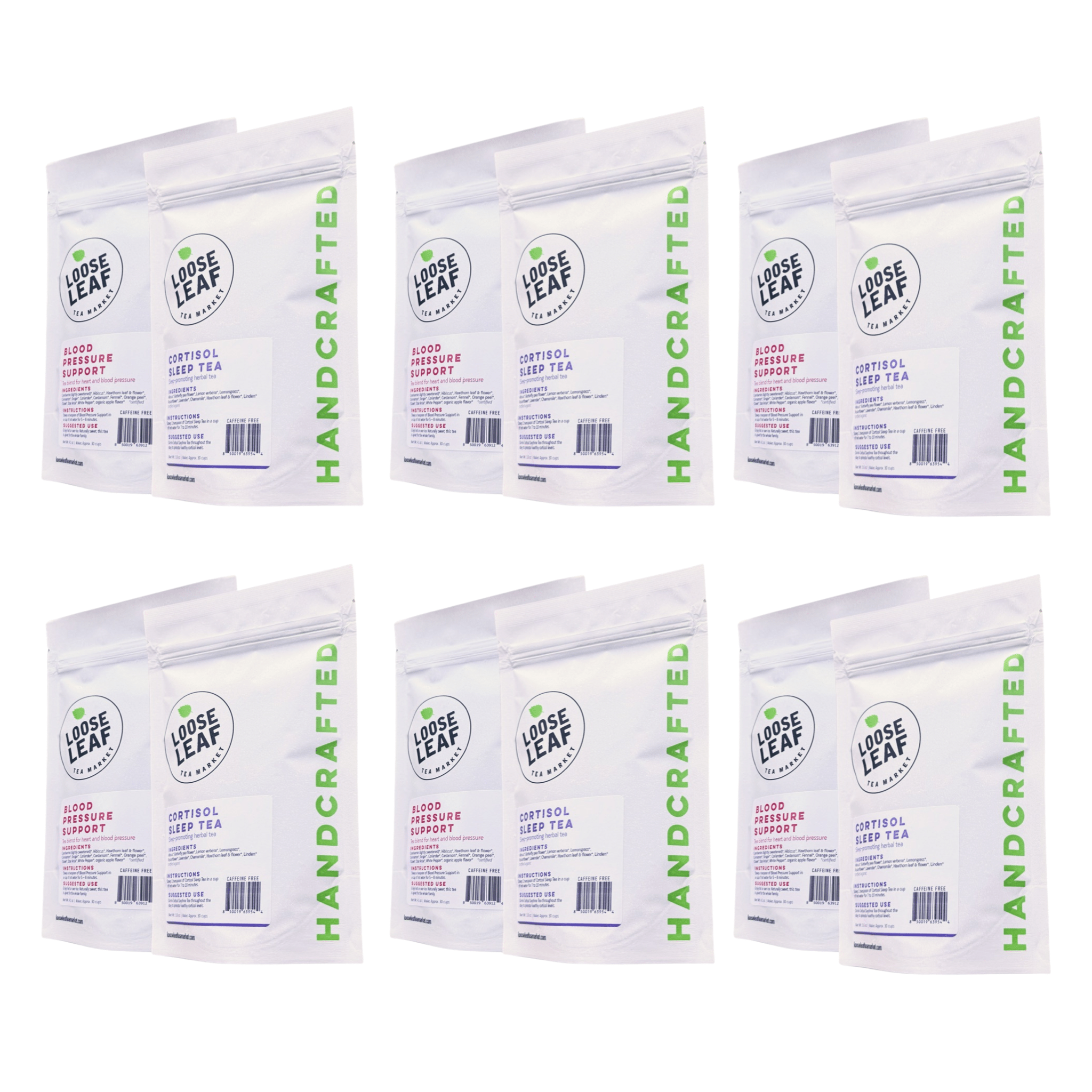 Cortisol Heart Tea Bundle - Loose Leaf Tea Market