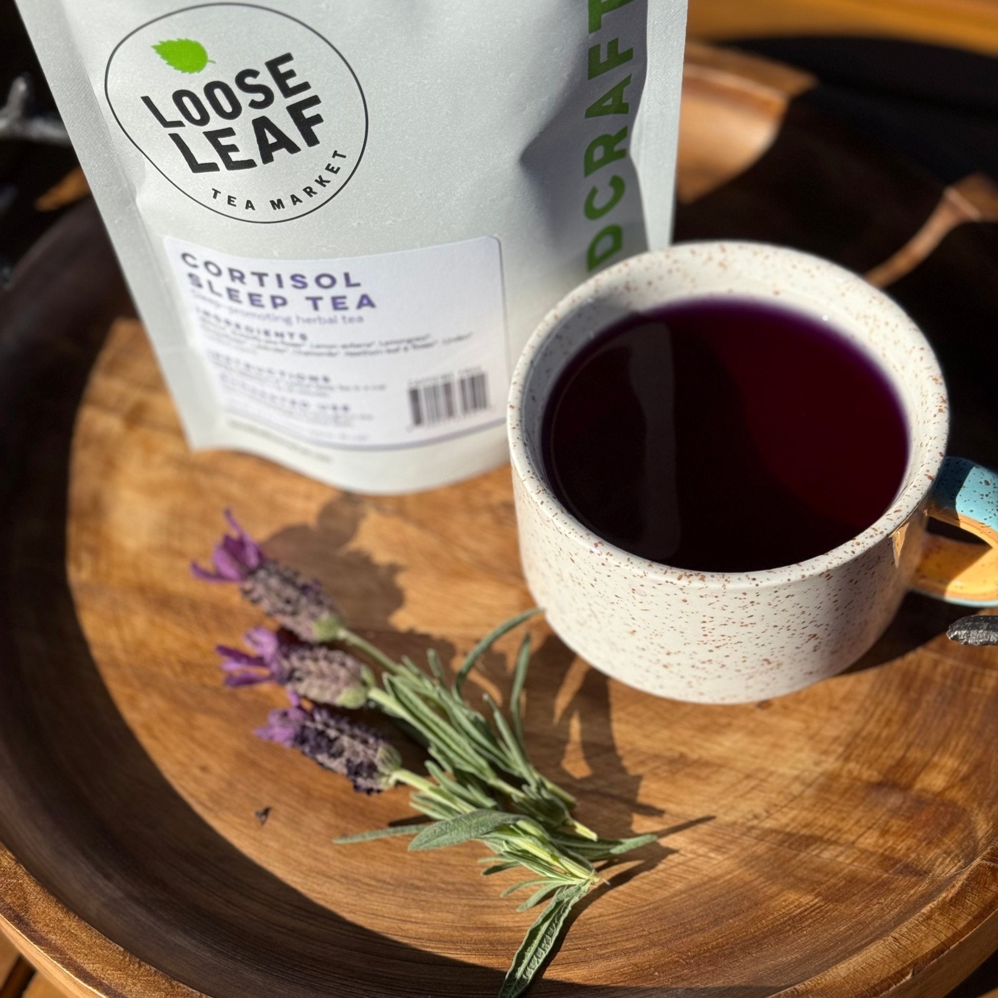 Cortisol Sleep Tea - Ashwagandha - free - Loose Leaf Tea Market