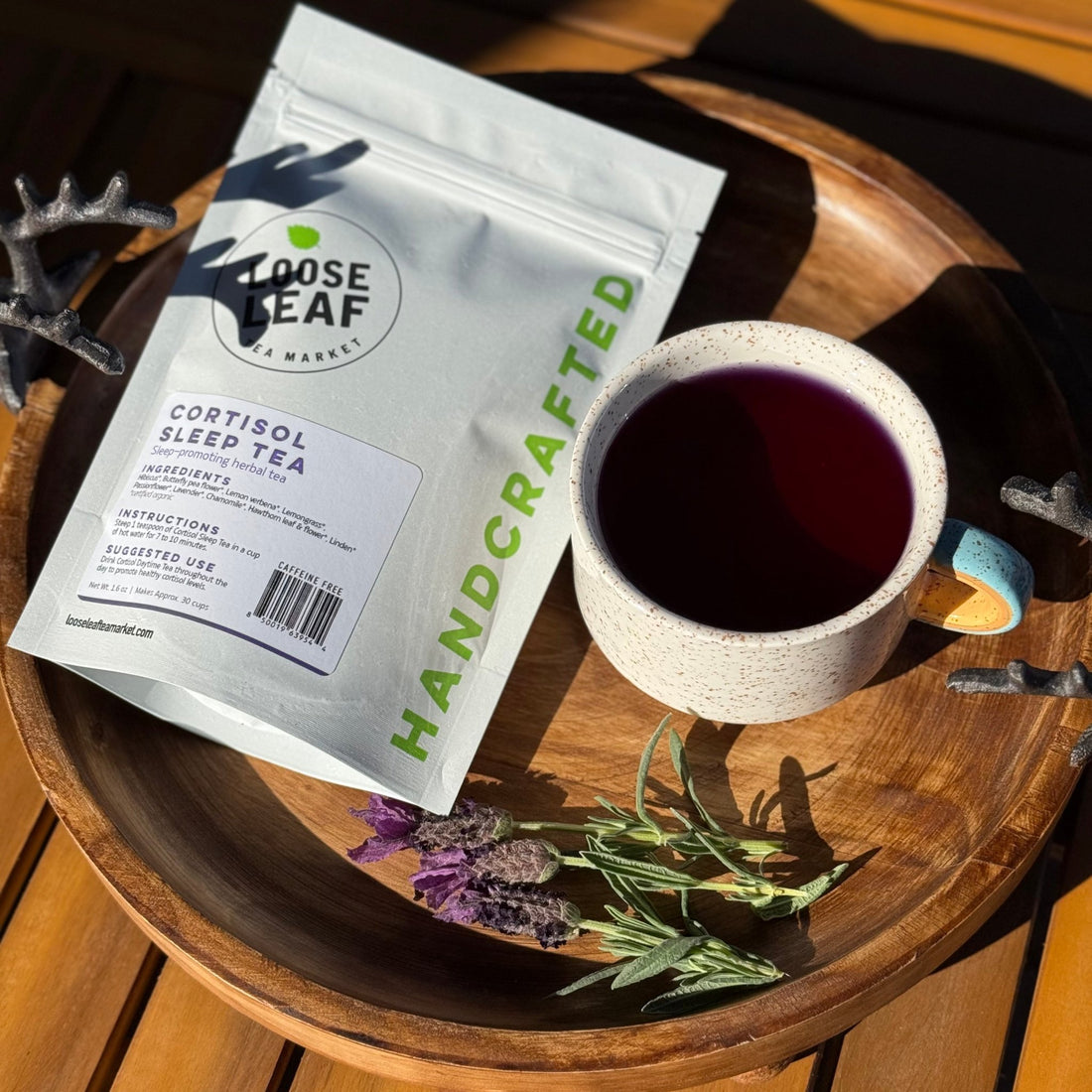 Cortisol Sleep Tea - Ashwagandha - free - Loose Leaf Tea Market