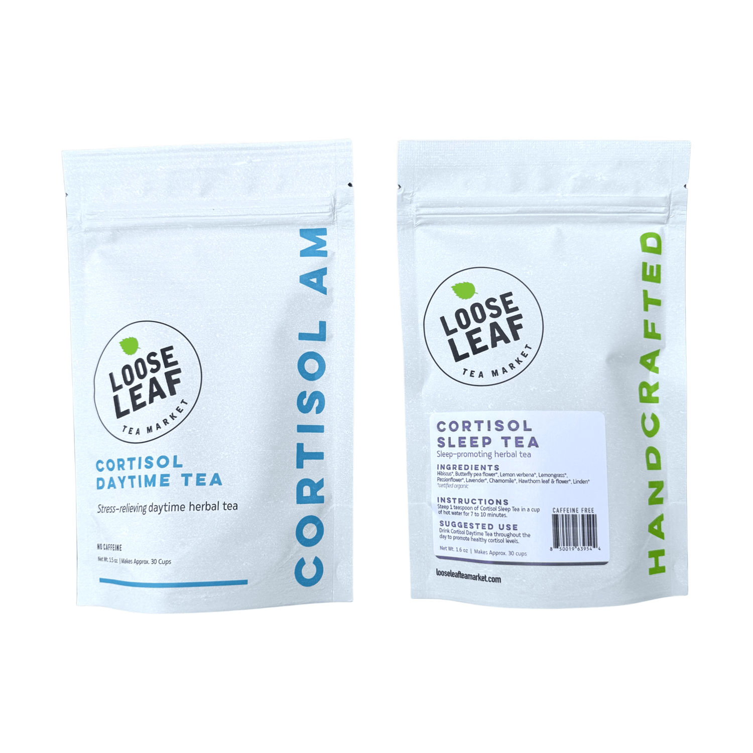 Cortisol Tea Bundle - Ashwagandha - free - Loose Leaf Tea Market