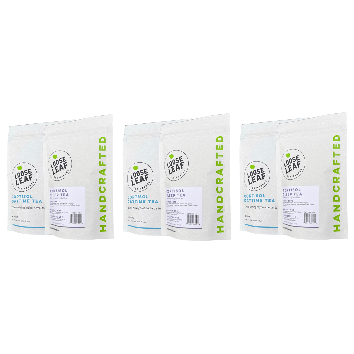 Cortisol Tea Bundle - Ashwagandha - free - Loose Leaf Tea Market