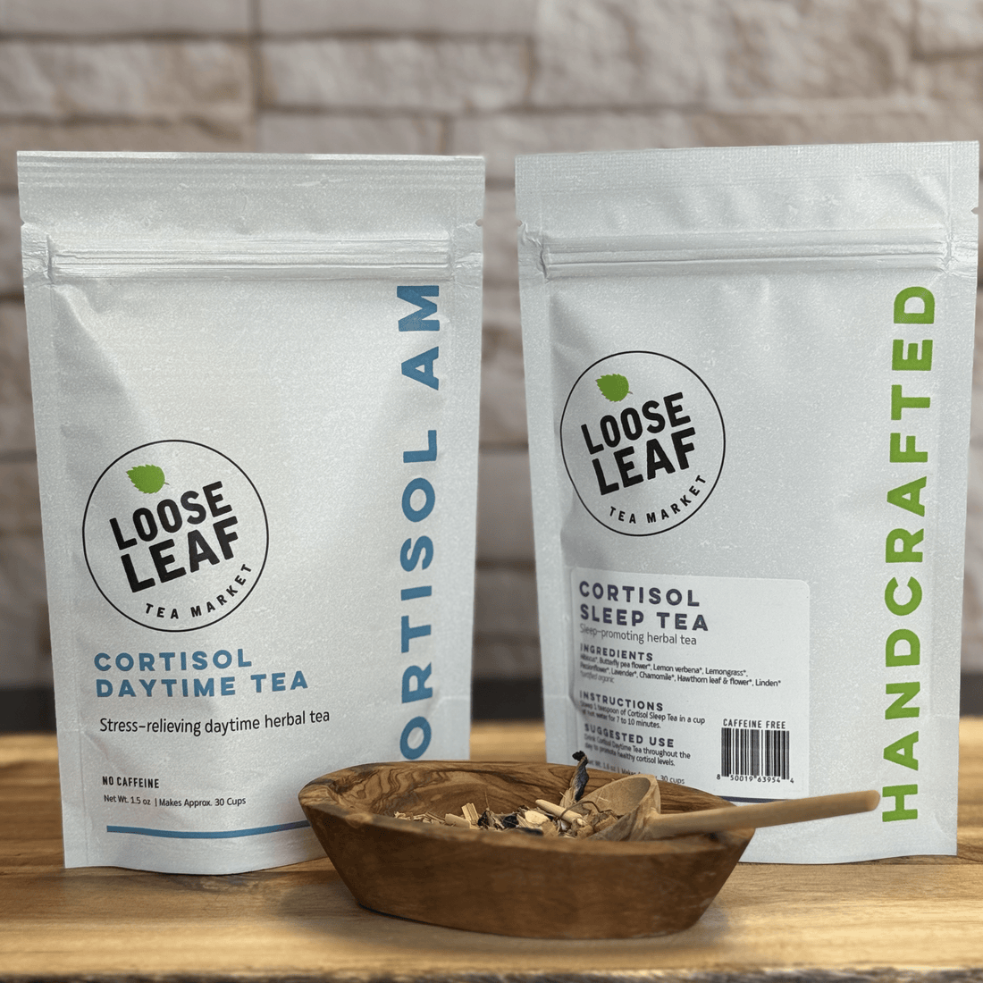 Cortisol Tea Bundle - Ashwagandha - free - Loose Leaf Tea Market