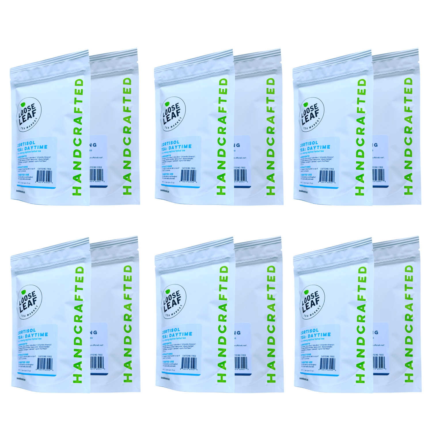 Cortisol Tea Bundle Caffeine - Free - Loose Leaf Tea Market