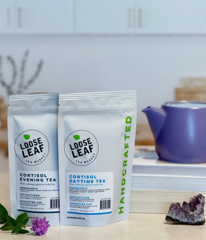 Cortisol Tea Bundle - Caffeine - Free - Loose Leaf Tea Market