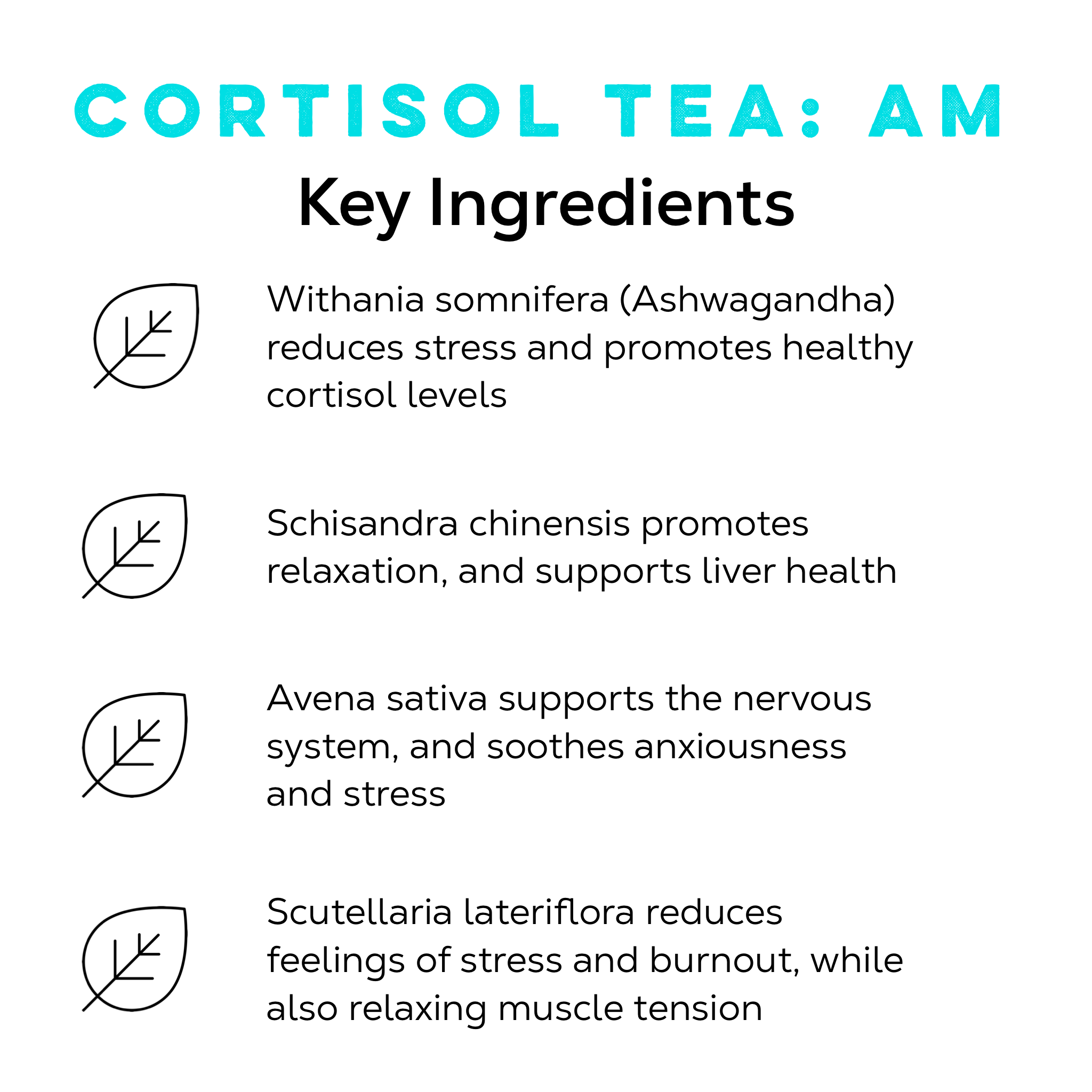 Cortisol Daytime Tea – Loose Leaf Tea Market