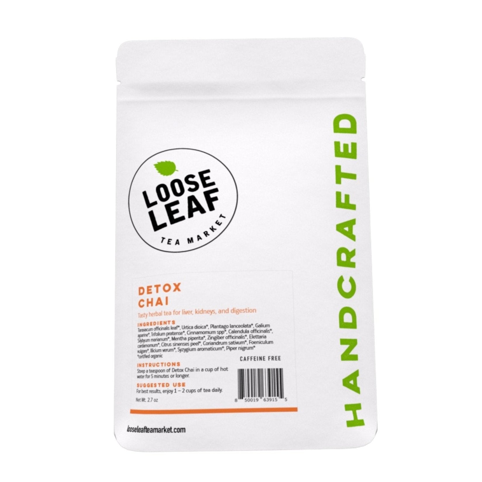 Detox Chai Cleansing Herbal Tea - Loose Leaf Tea Market