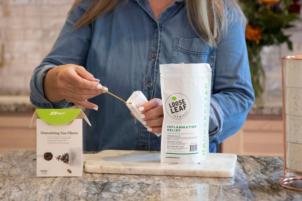 Drawstring Paper Filters - Loose Leaf Tea Market