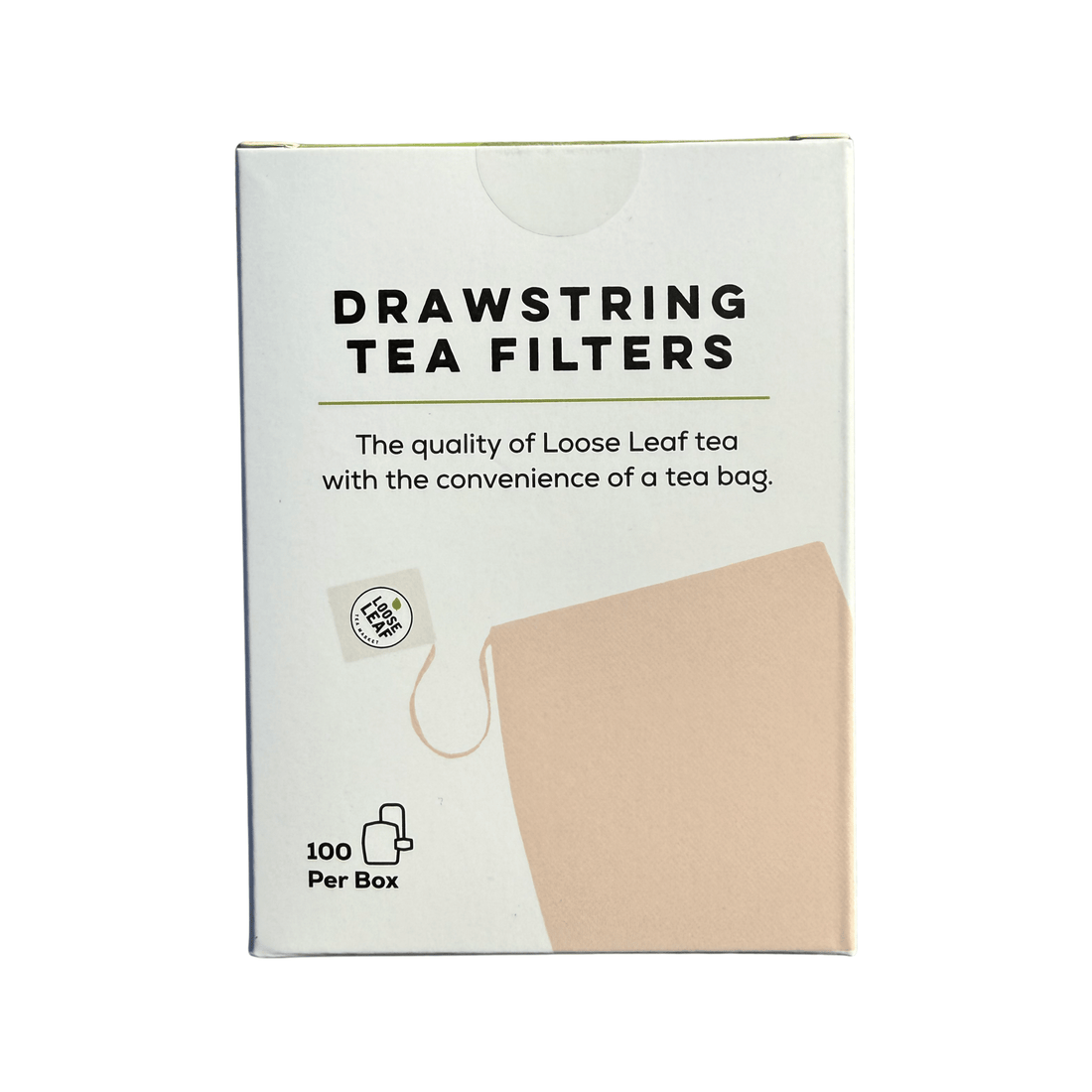 Drawstring Paper Tea Filters - Loose Leaf Tea Market
