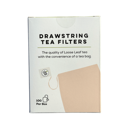 Drawstring Paper Tea Filters - Loose Leaf Tea Market