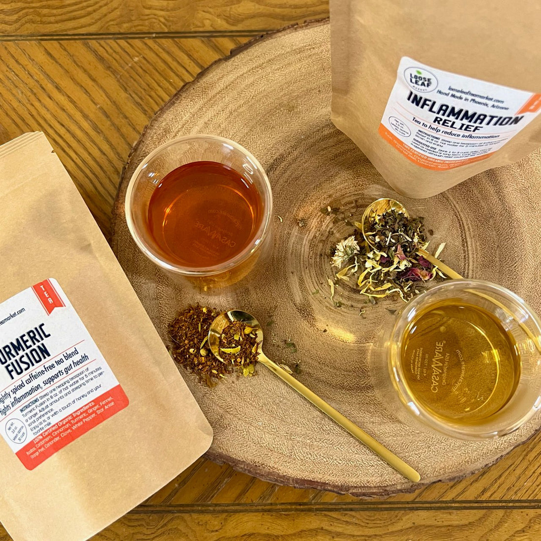 Inflammation - Fighting Tea Bundle - Loose Leaf Tea Market