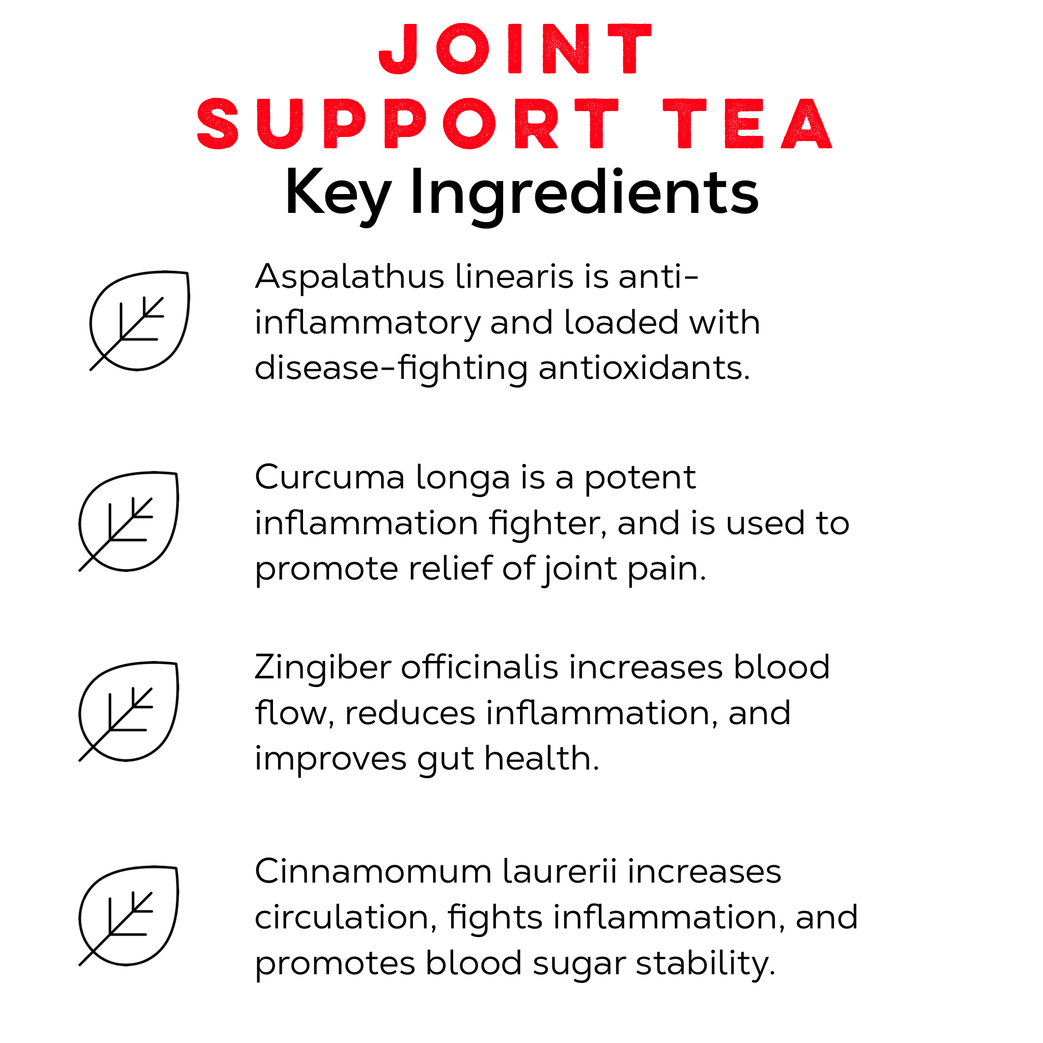 Joint Support Tea - Loose Leaf Tea Market