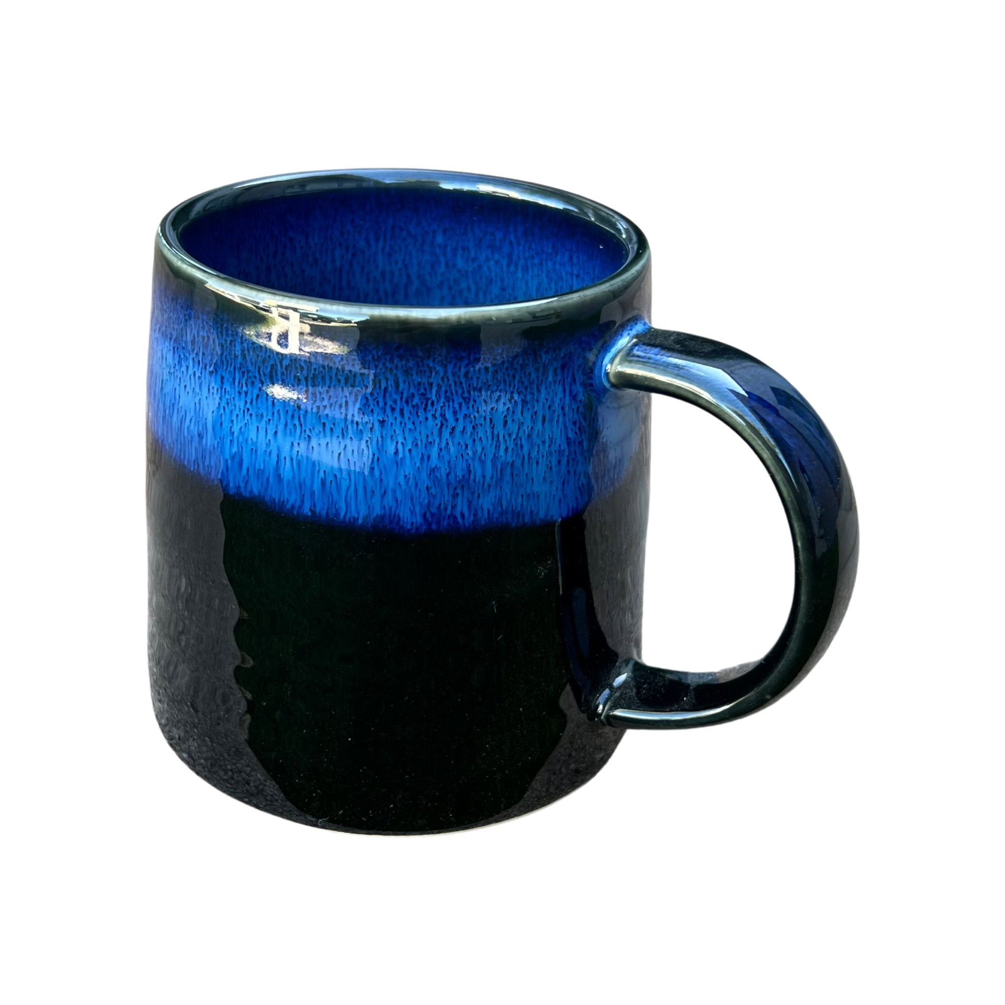 Large Ceramic Tea Mug with Reactive Glaze - Loose Leaf Tea Market