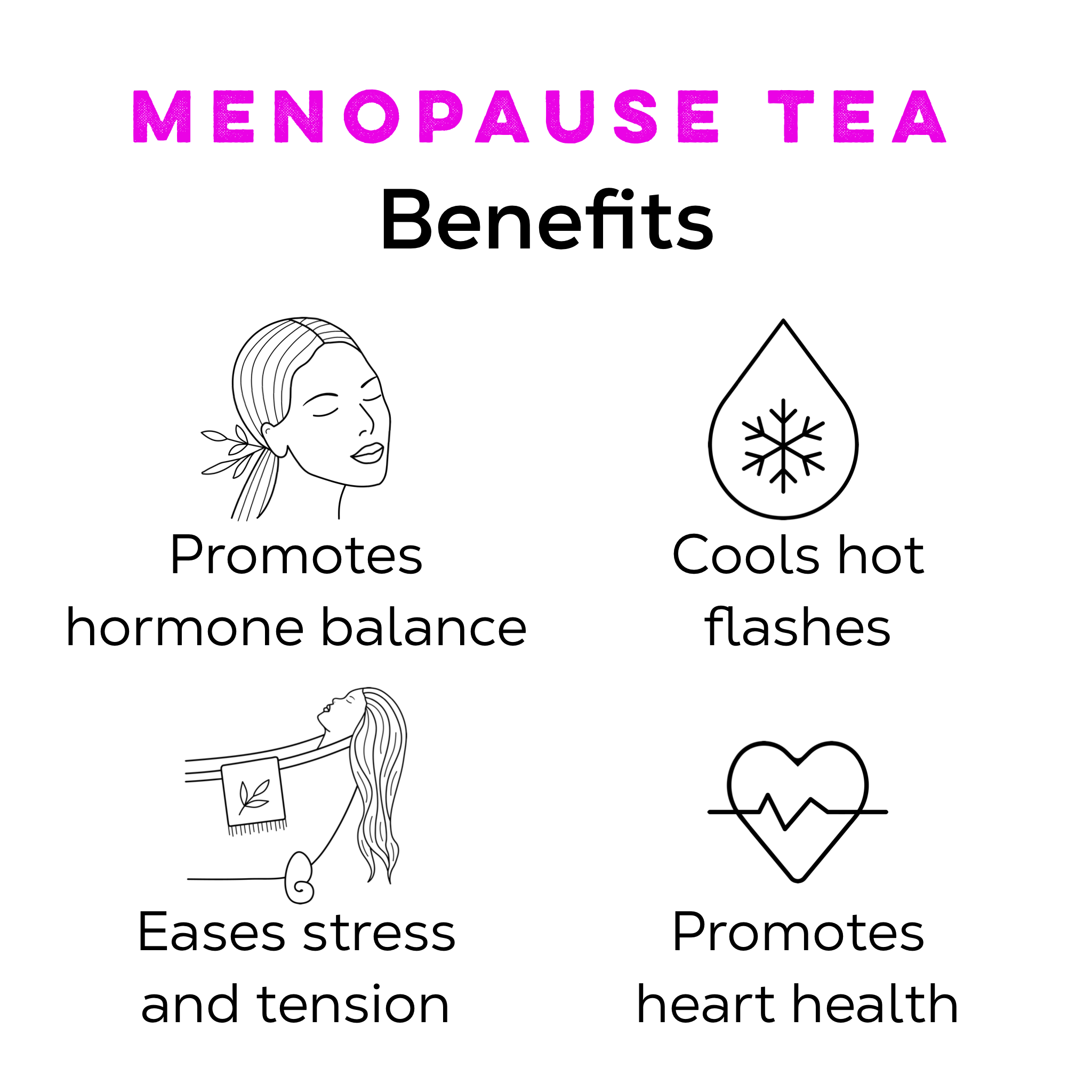 Menopause Tea - Caffeine - Free Support For Women 40+ - Loose Leaf Tea Market