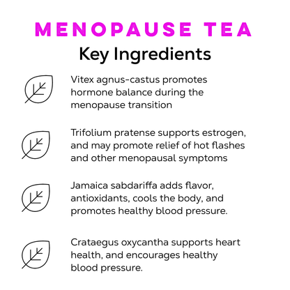 Menopause Tea - Caffeine - Free Support For Women 40+ - Loose Leaf Tea Market