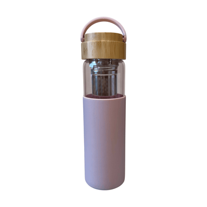 Pinky Up Glass and Silicone Travel Tea Infuser - Loose Leaf Tea Market