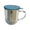 Teabloom Glass Tea Infuser Mug With Ceramic Lid