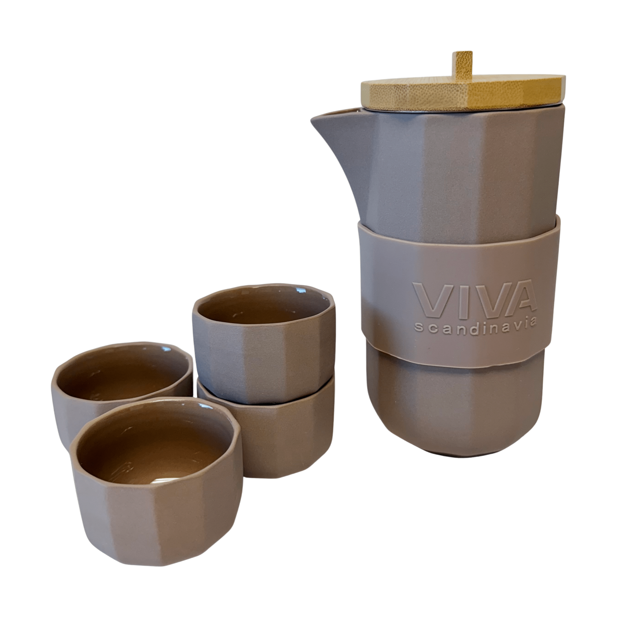 Viva Alexander Porcelain Teapot and Cups Gift Set - Loose Leaf Tea Market