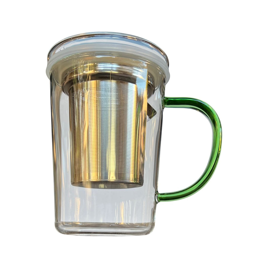 Casaware Glass Tea Infuser Mug - Loose Leaf Tea Market