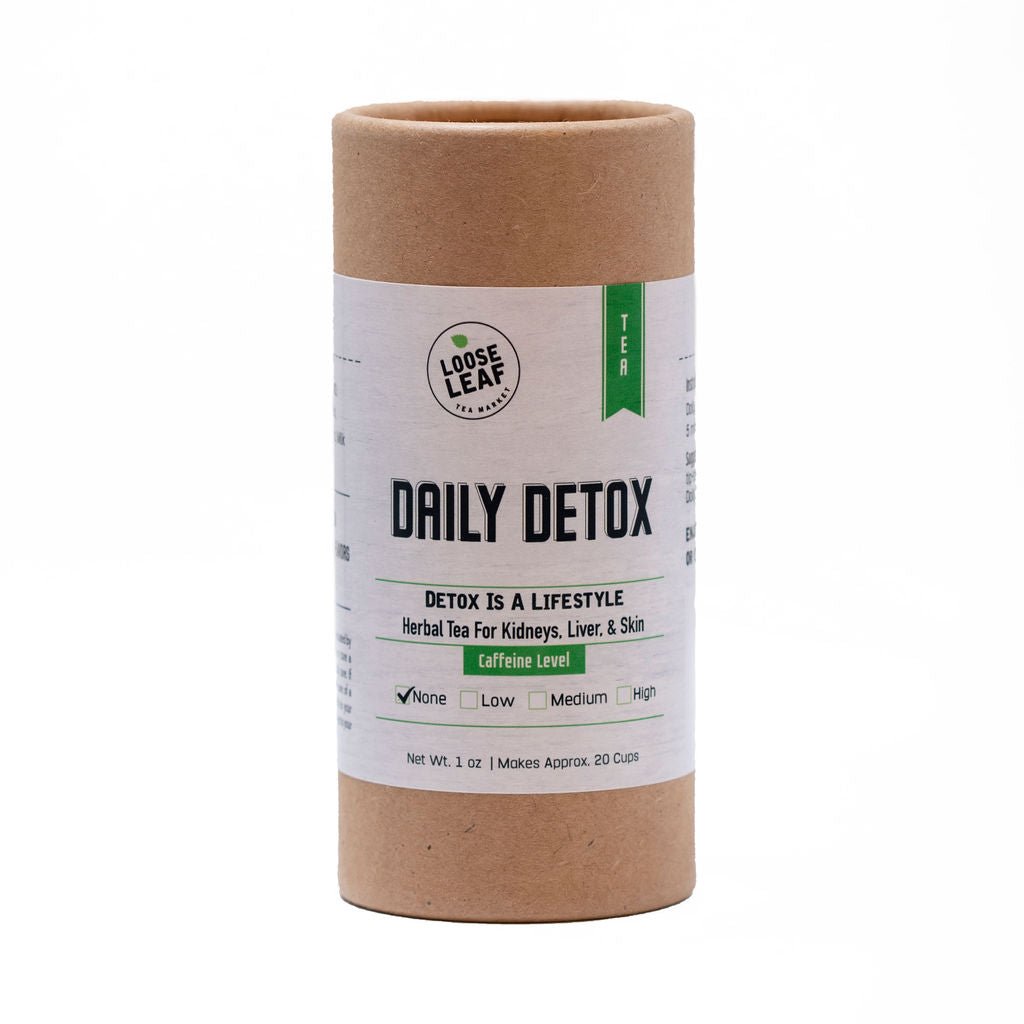 Daily Detox Cleansing Herbal Tea - Loose Leaf Tea Market