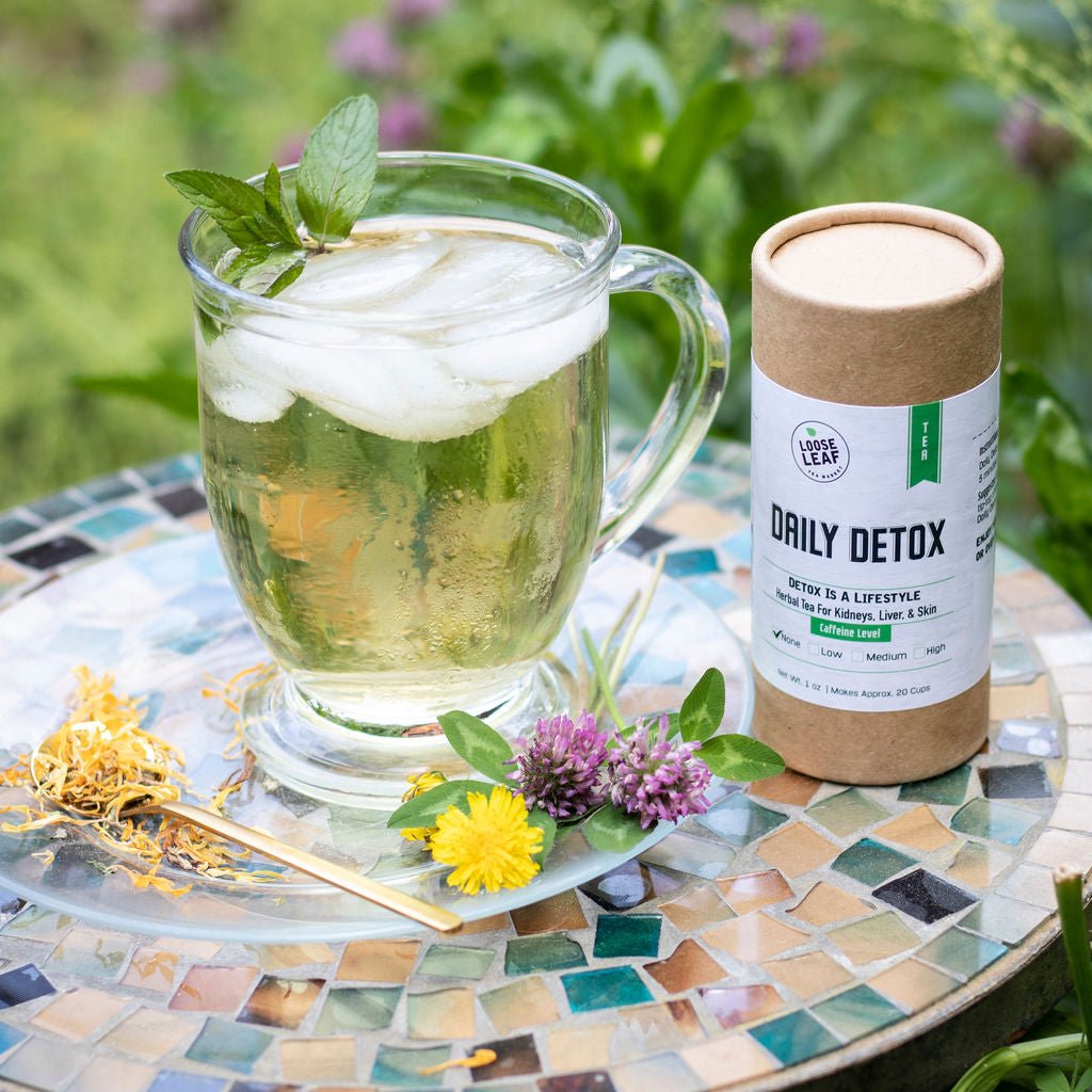 Daily Detox Cleansing Herbal Tea - Loose Leaf Tea Market