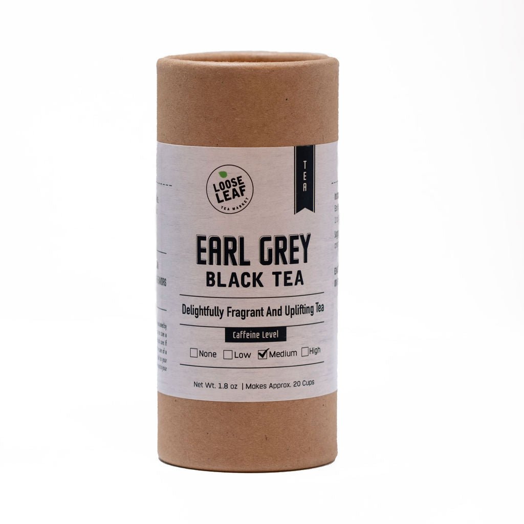 Earl Grey Certified Organic Black Tea - Loose Leaf Tea Market